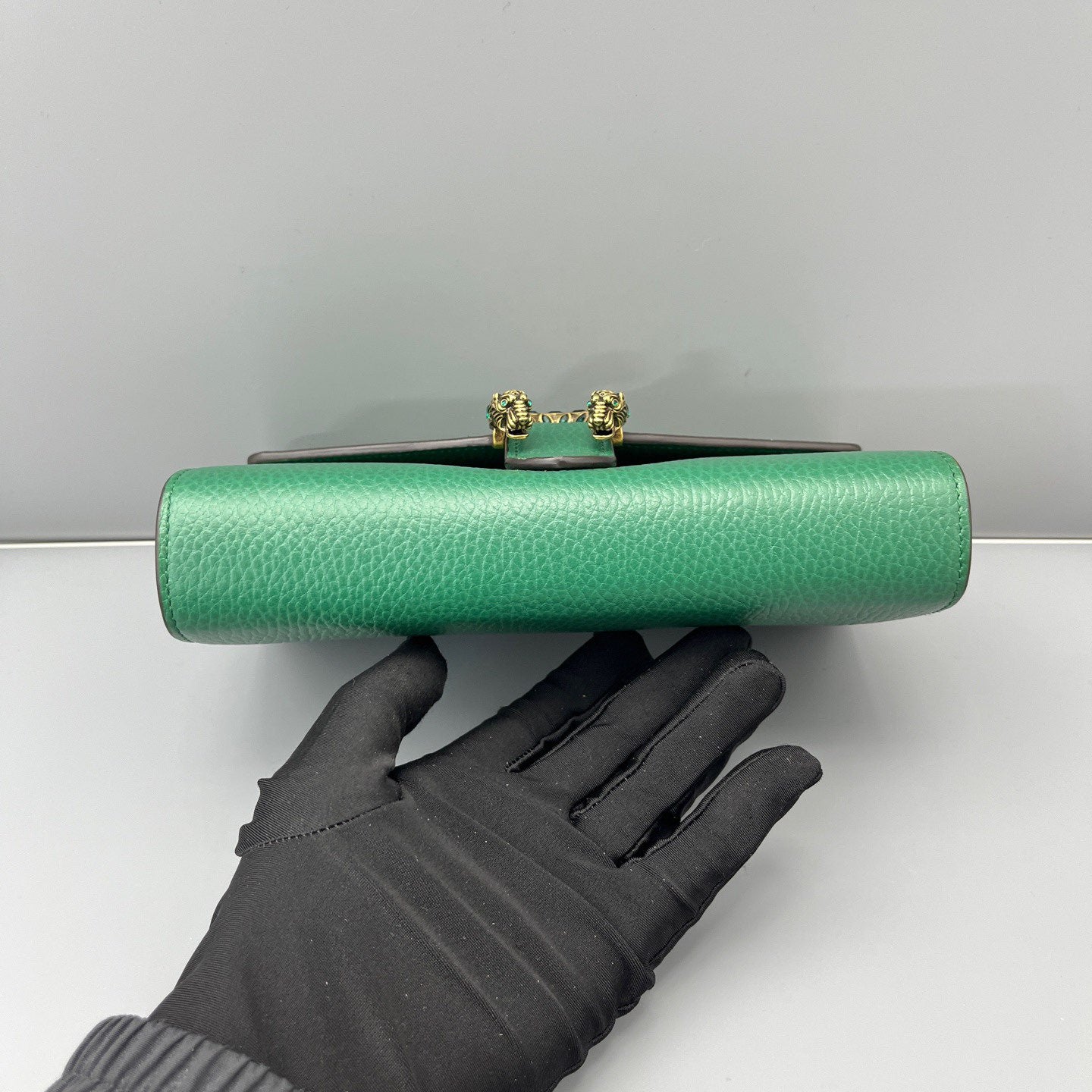 Gucci - Dionysus Wallet on Chain (WOC) - Grained leather - Green - (Small)