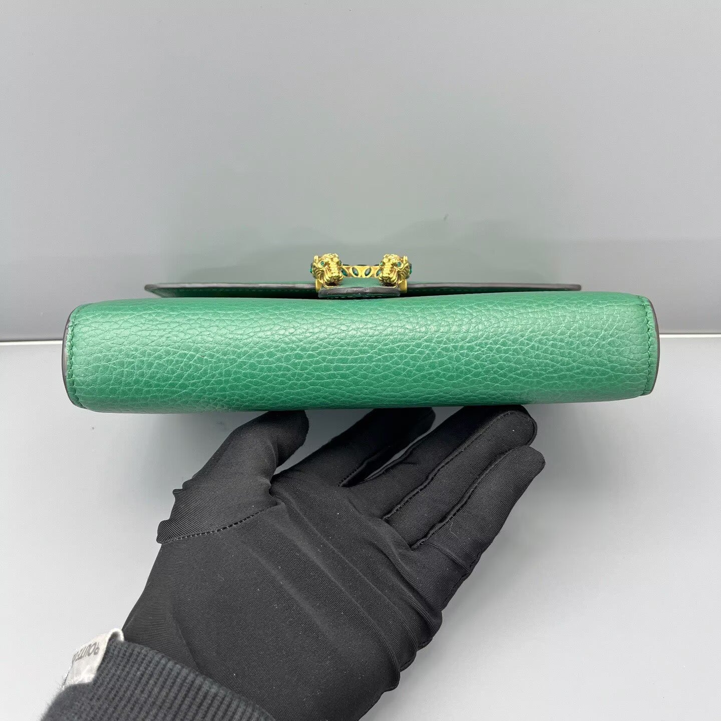 Gucci - Dionysus WOC - Grained leather - Green with Gold-Tone Hardware - (mini)