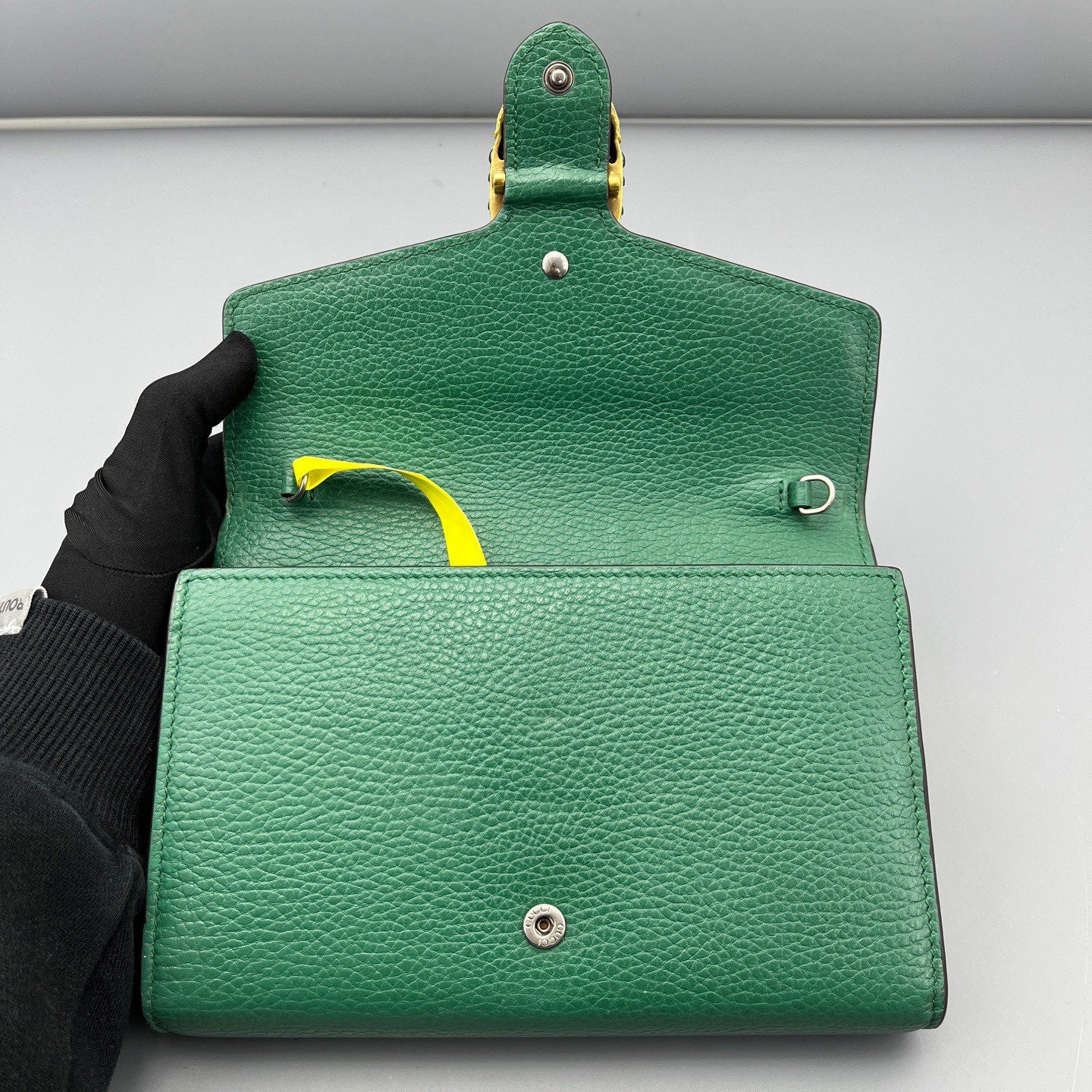 Gucci - Dionysus WOC - Grained leather - Green with Gold-Tone Hardware - (mini)