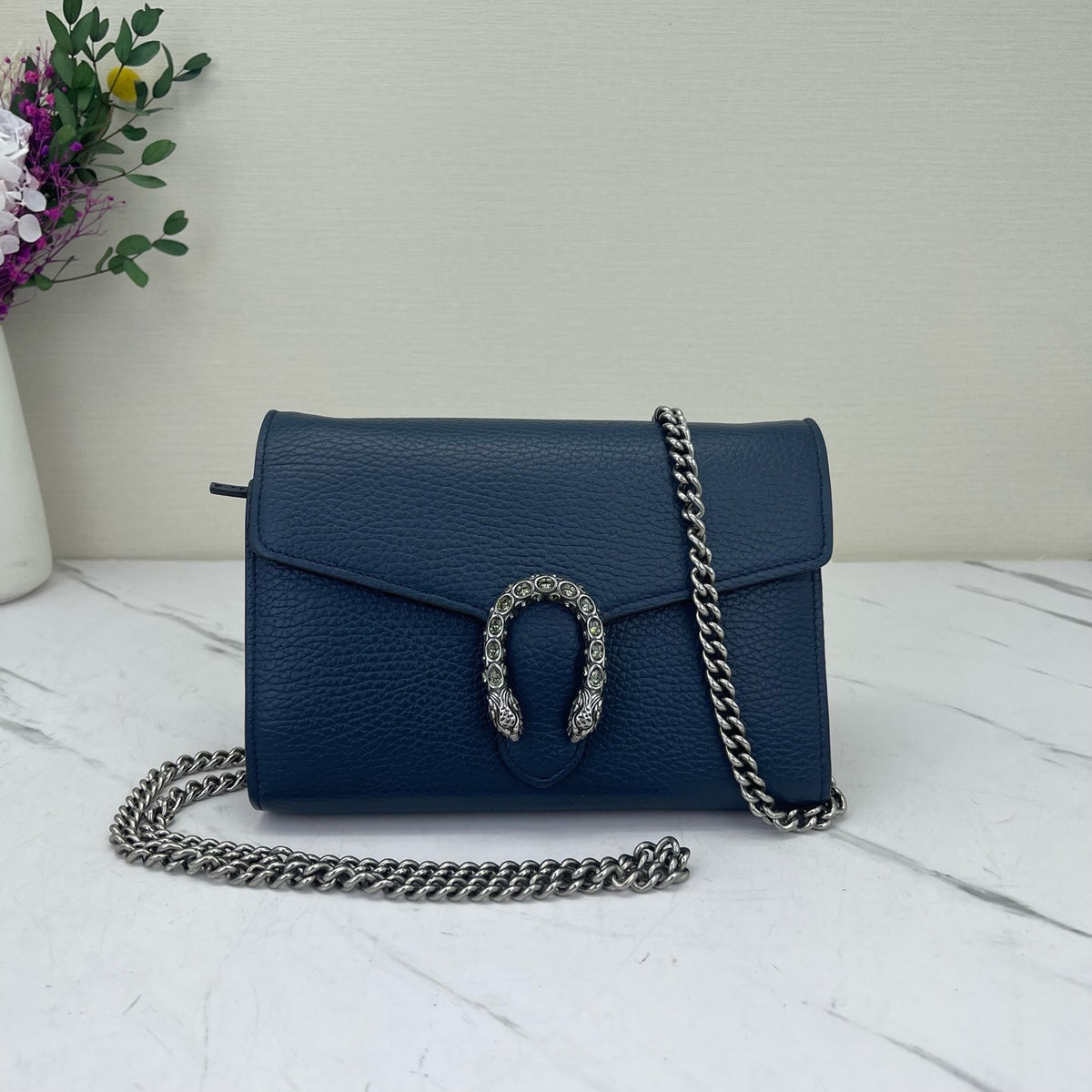 Gucci - Dionysus WOC - Leather - Blue - (mini)