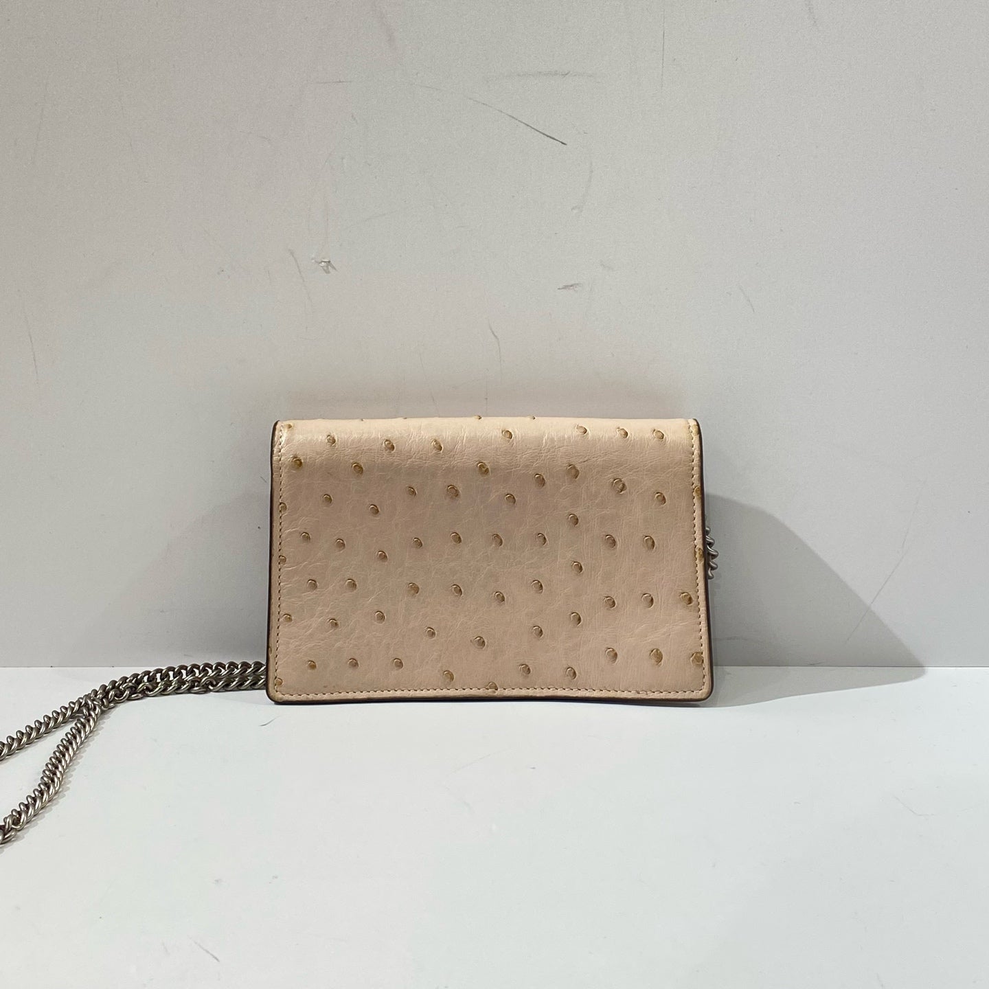 Gucci - Dionysus WOC - Ostrich leather - Beige - (mini)