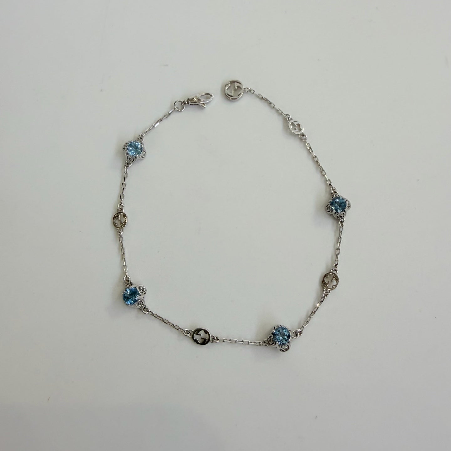 Gucci - Double G - Silver - Blue