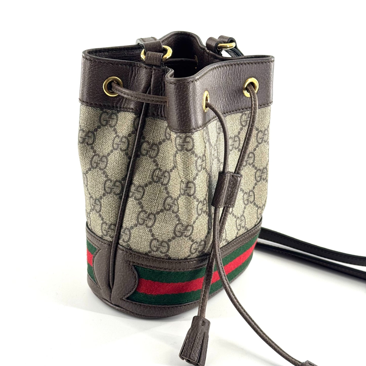 Gucci - Drawstring Bucket Bag - Cloth - Multicolour