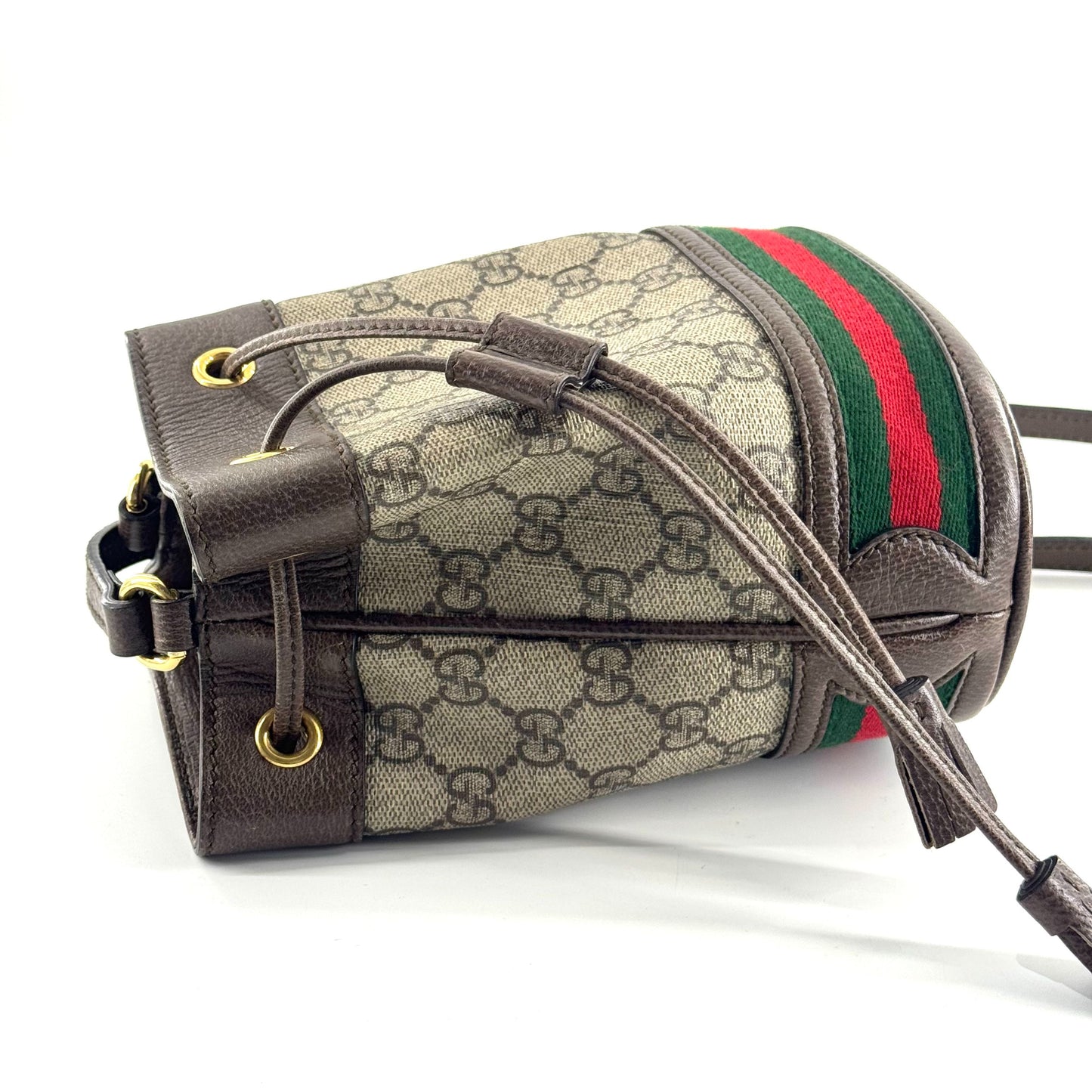 Gucci - Drawstring Bucket Bag - Cloth - Multicolour