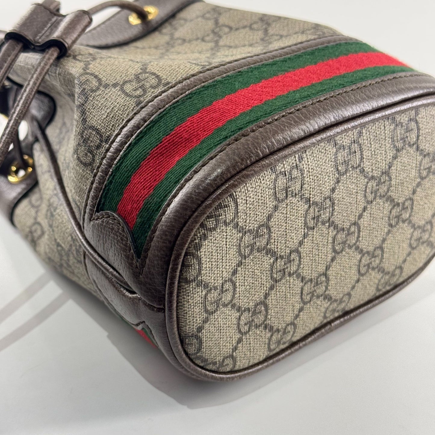 Gucci - Drawstring Bucket Bag - Cloth - Multicolour
