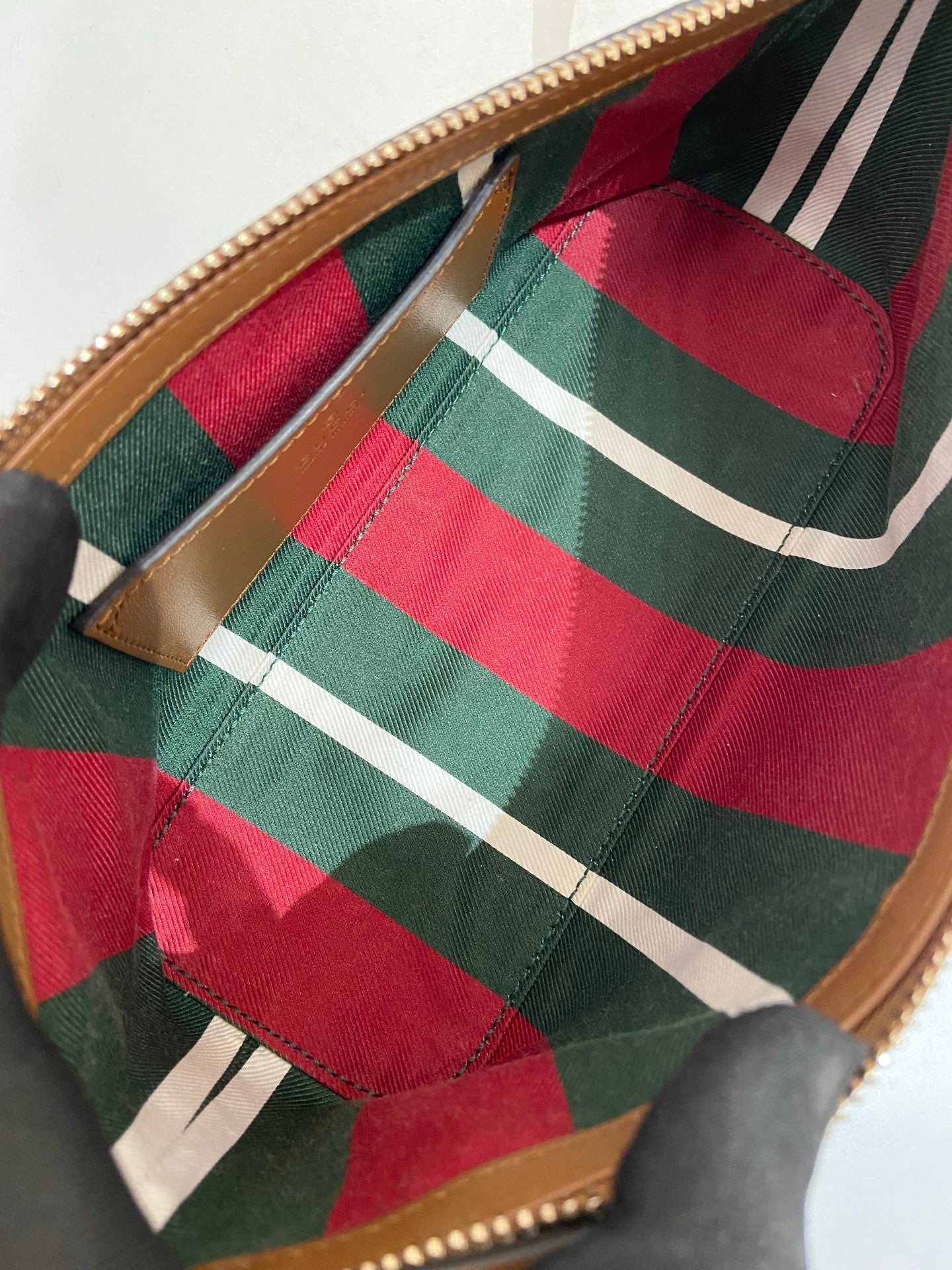 Gucci - Emblem - Leather - Brown - (small)