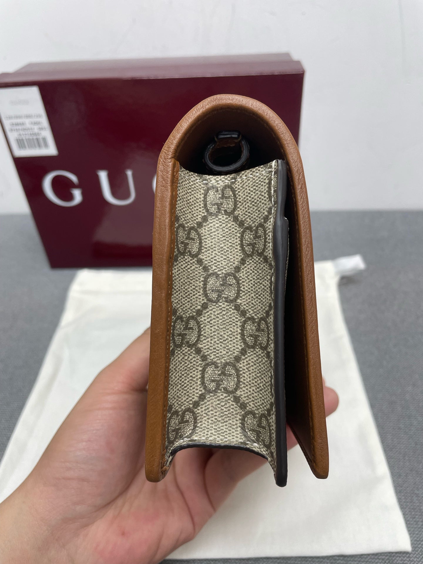 Gucci - Emblem - Synthetic - Beige - (mini)