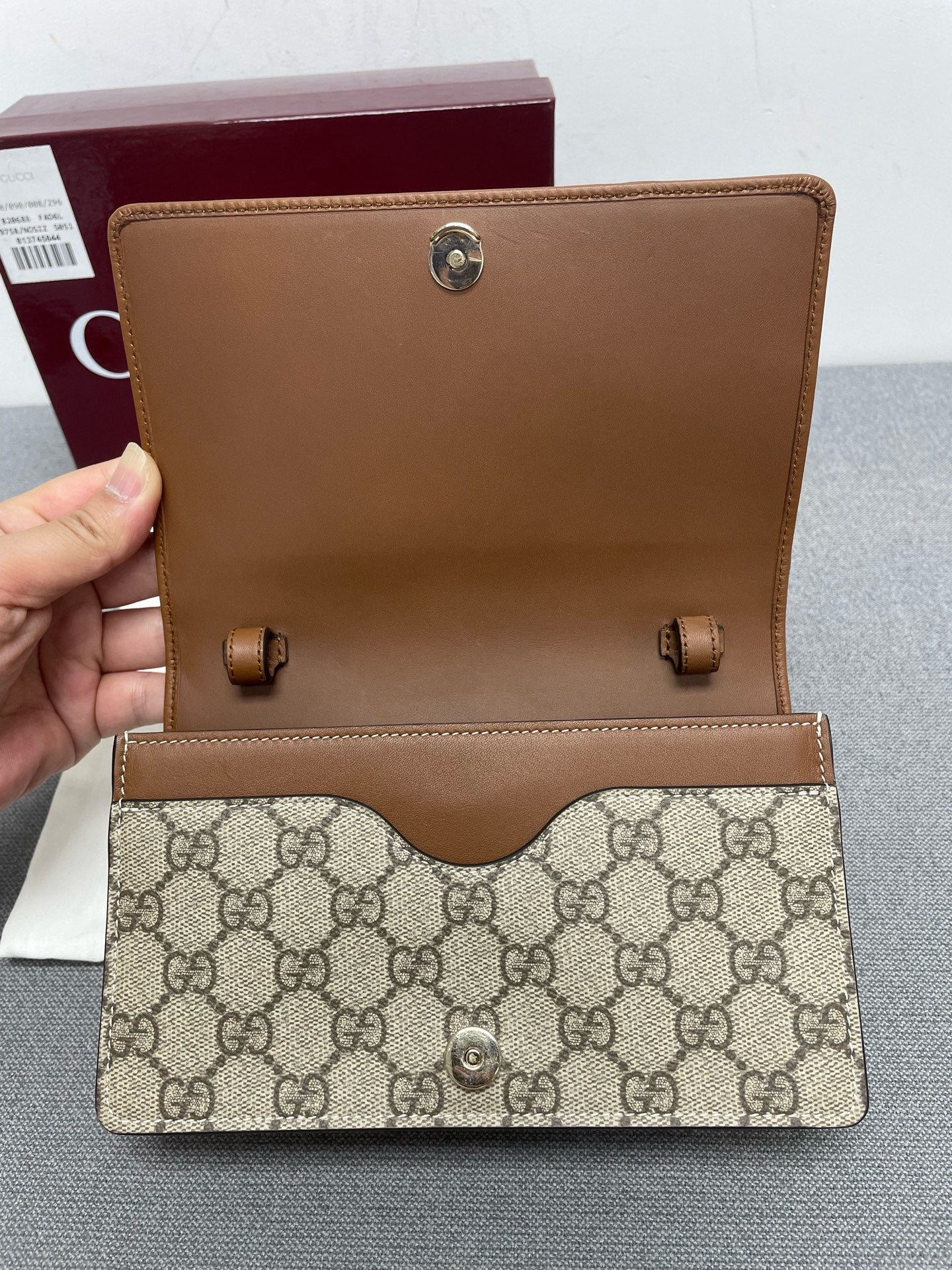 Gucci - Emblem - Synthetic - Beige - (mini)