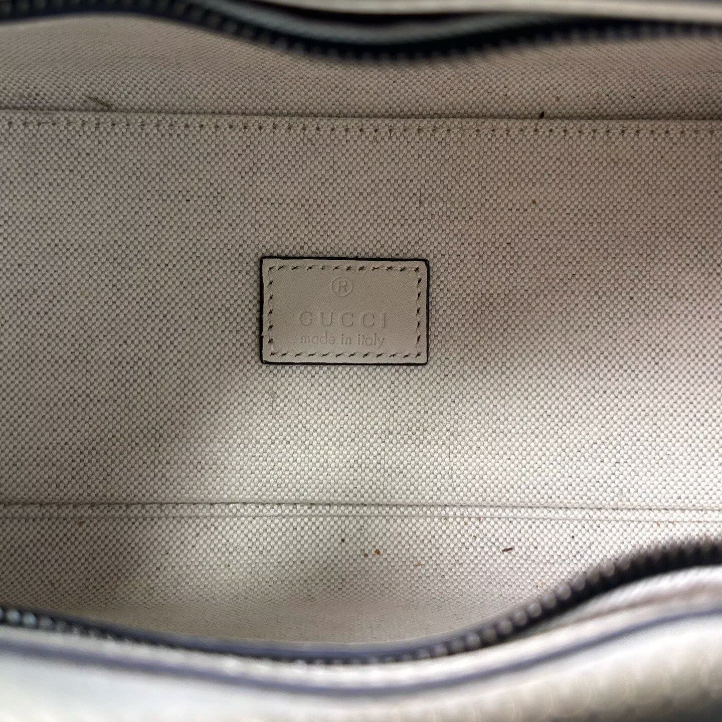 Gucci - Exquisite - Canvas and leather - Black and white - (mini)