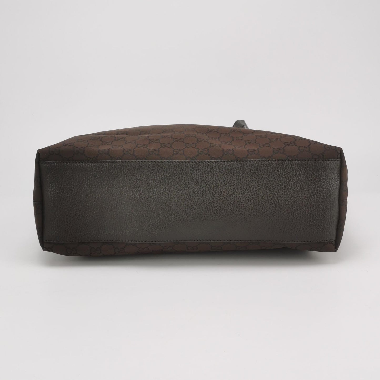 Gucci - GG Canvas Tote - GG Monogram canvas with Leather trim - Brown - (Medium)