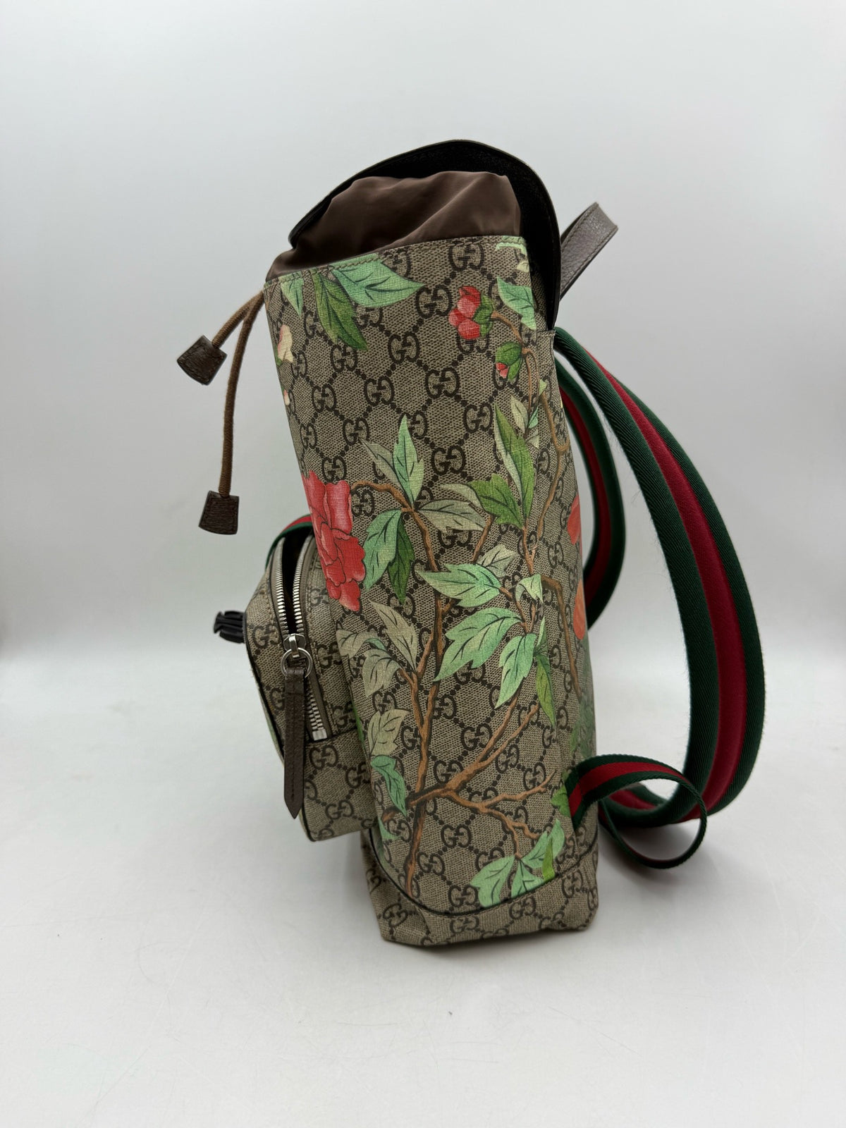 Gucci - GG Floral Backpack - Synthetic - Multicolour - (large)