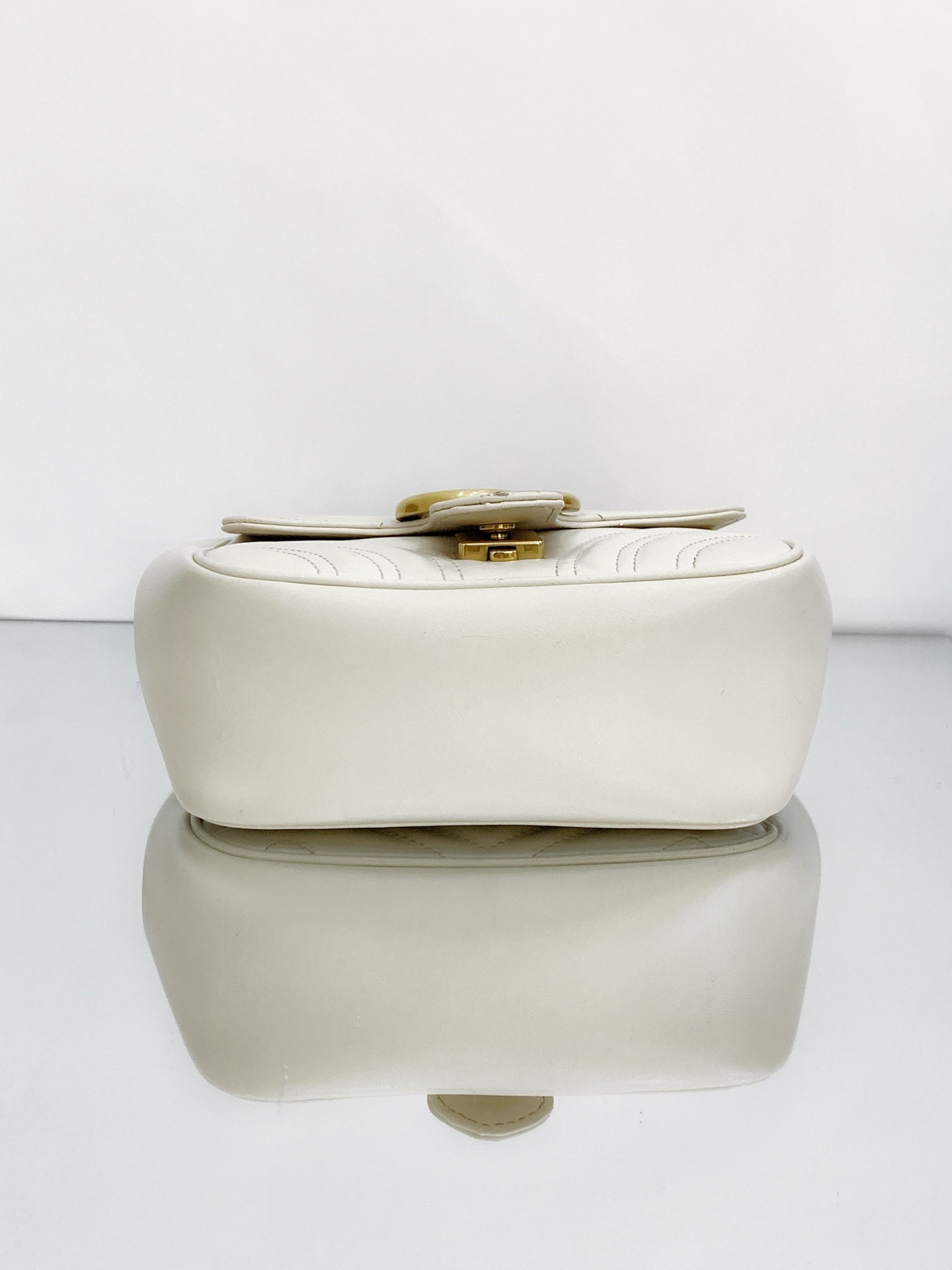 Gucci - GG Marmont - Leather - Beige