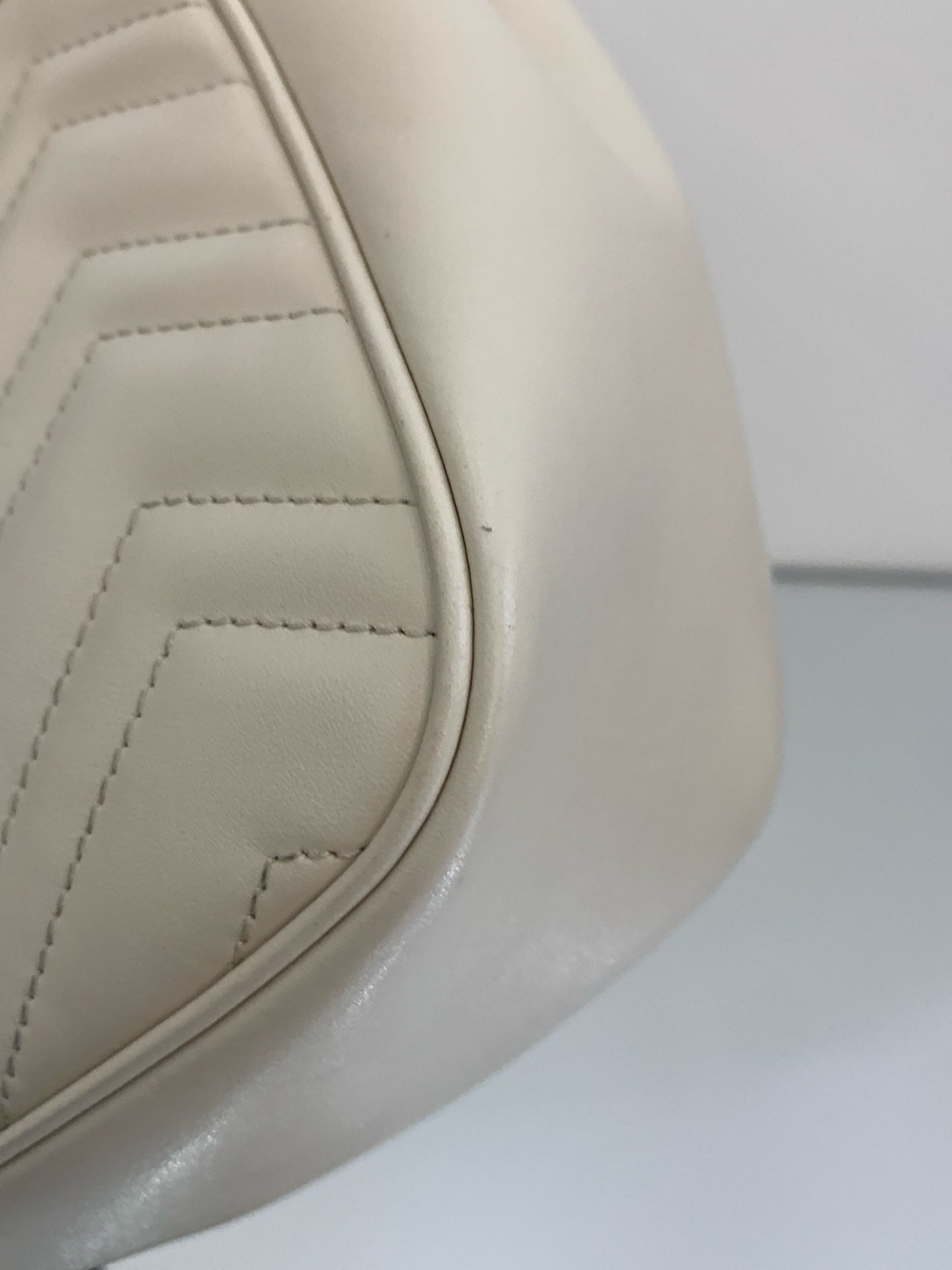 Gucci - GG Marmont - Leather - Beige