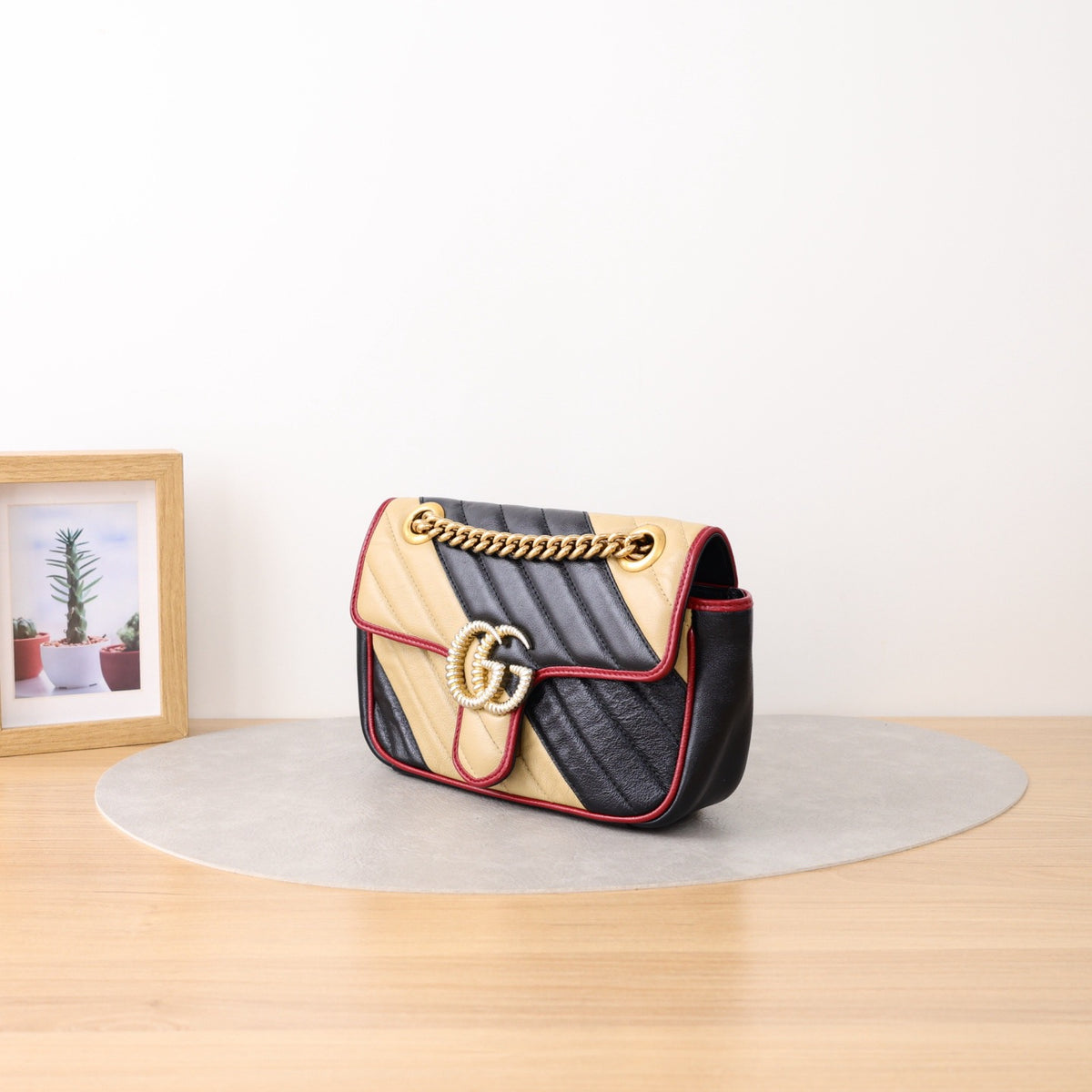 Gucci - GG Marmont 22 - Leather - Multicolour