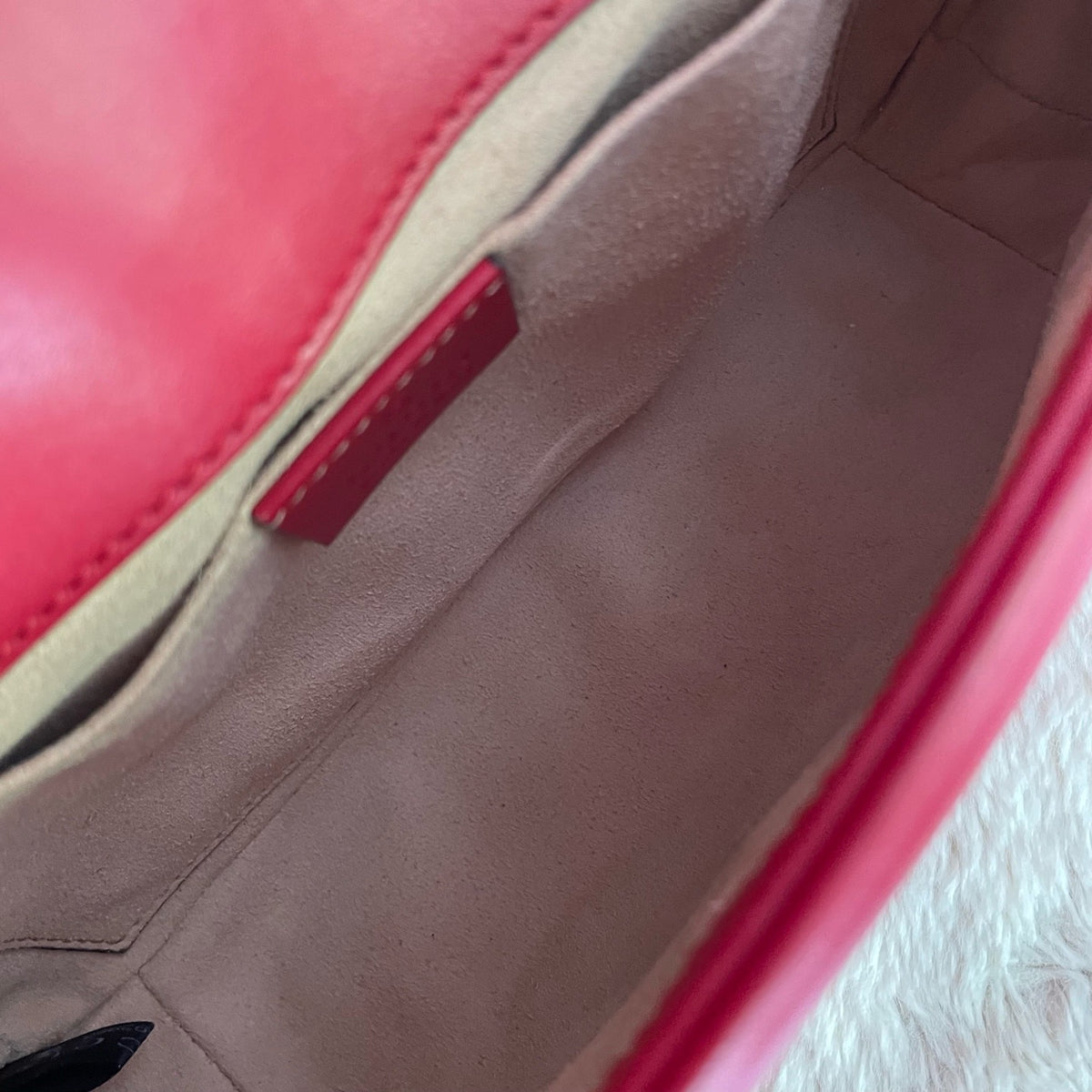 Gucci - GG Marmont 22 - Leather - Red - (small)