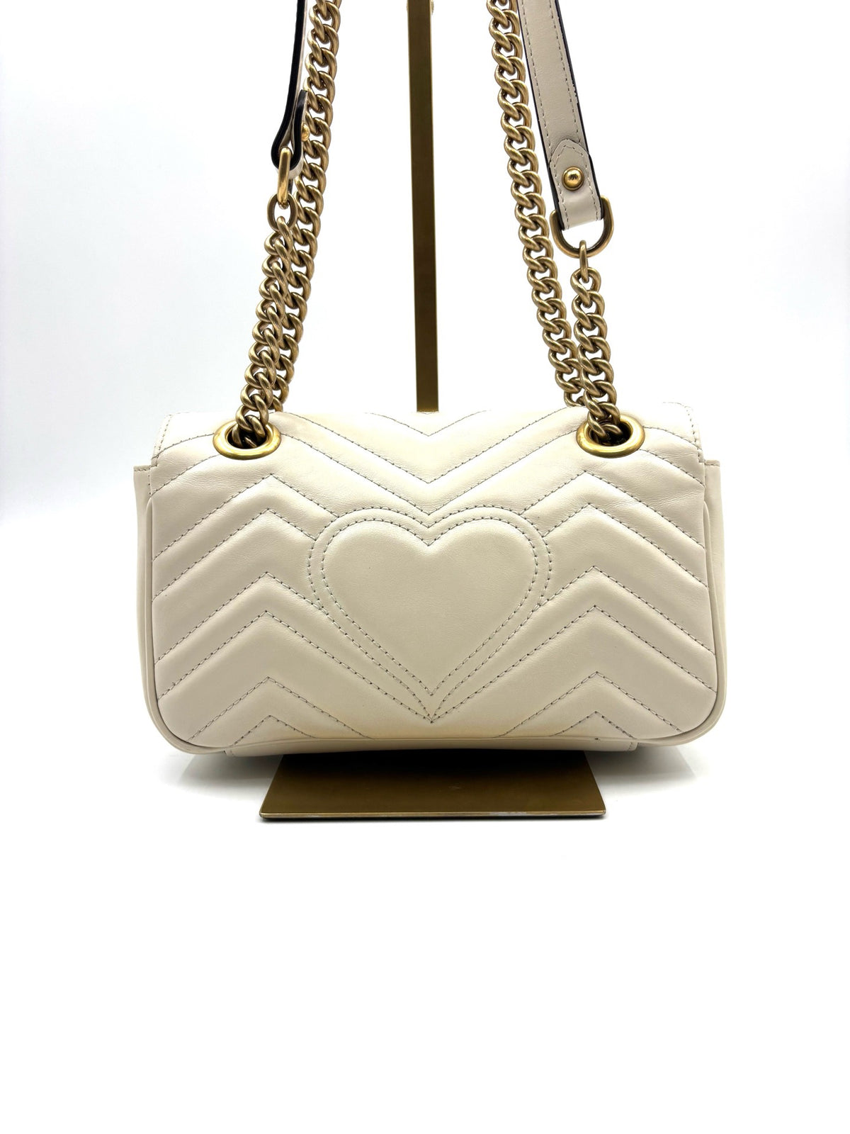 Gucci - GG Marmont 22 - Leather - White - (mini)
