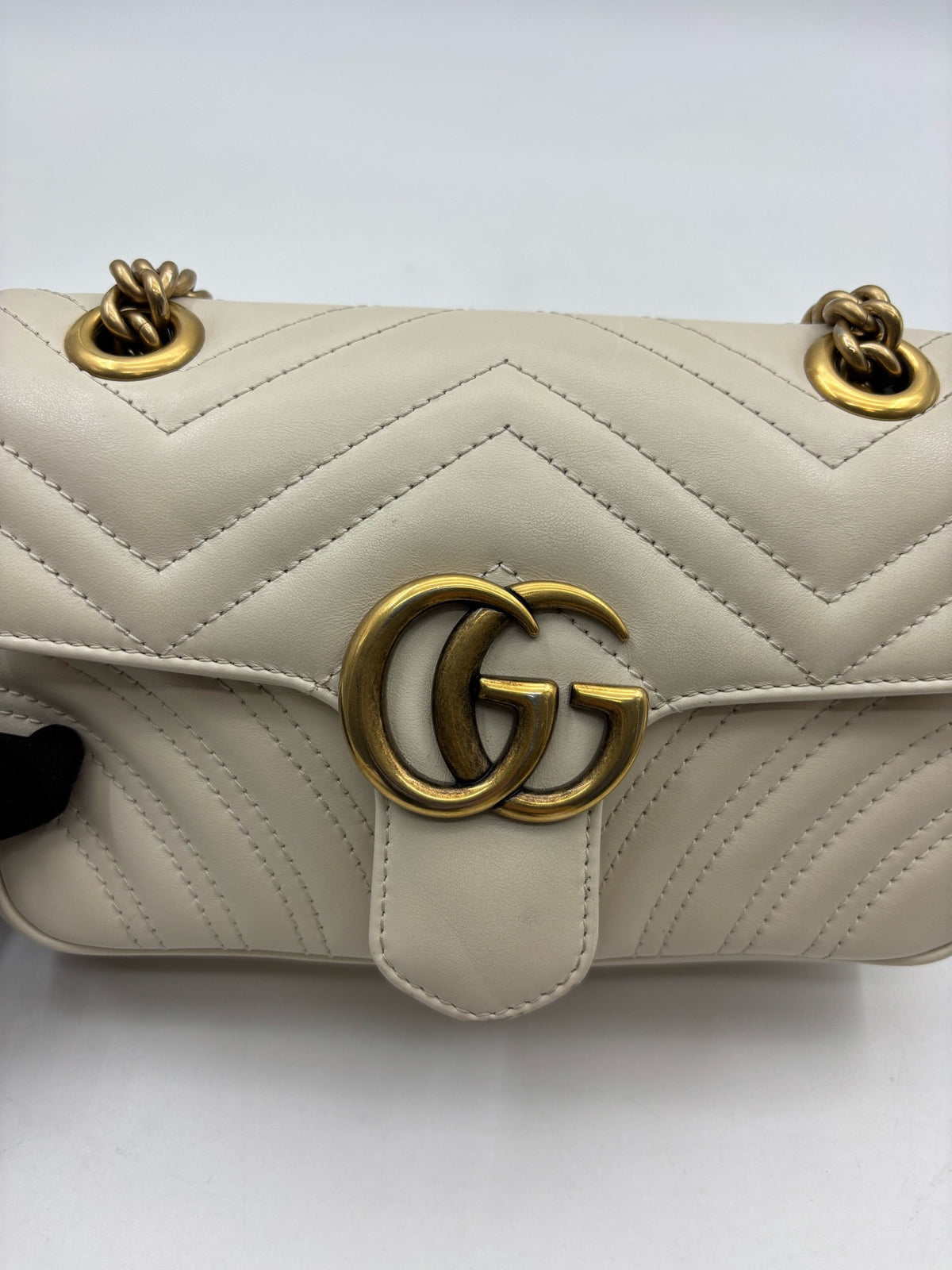 Gucci - GG Marmont 22 - Leather - White - (mini)