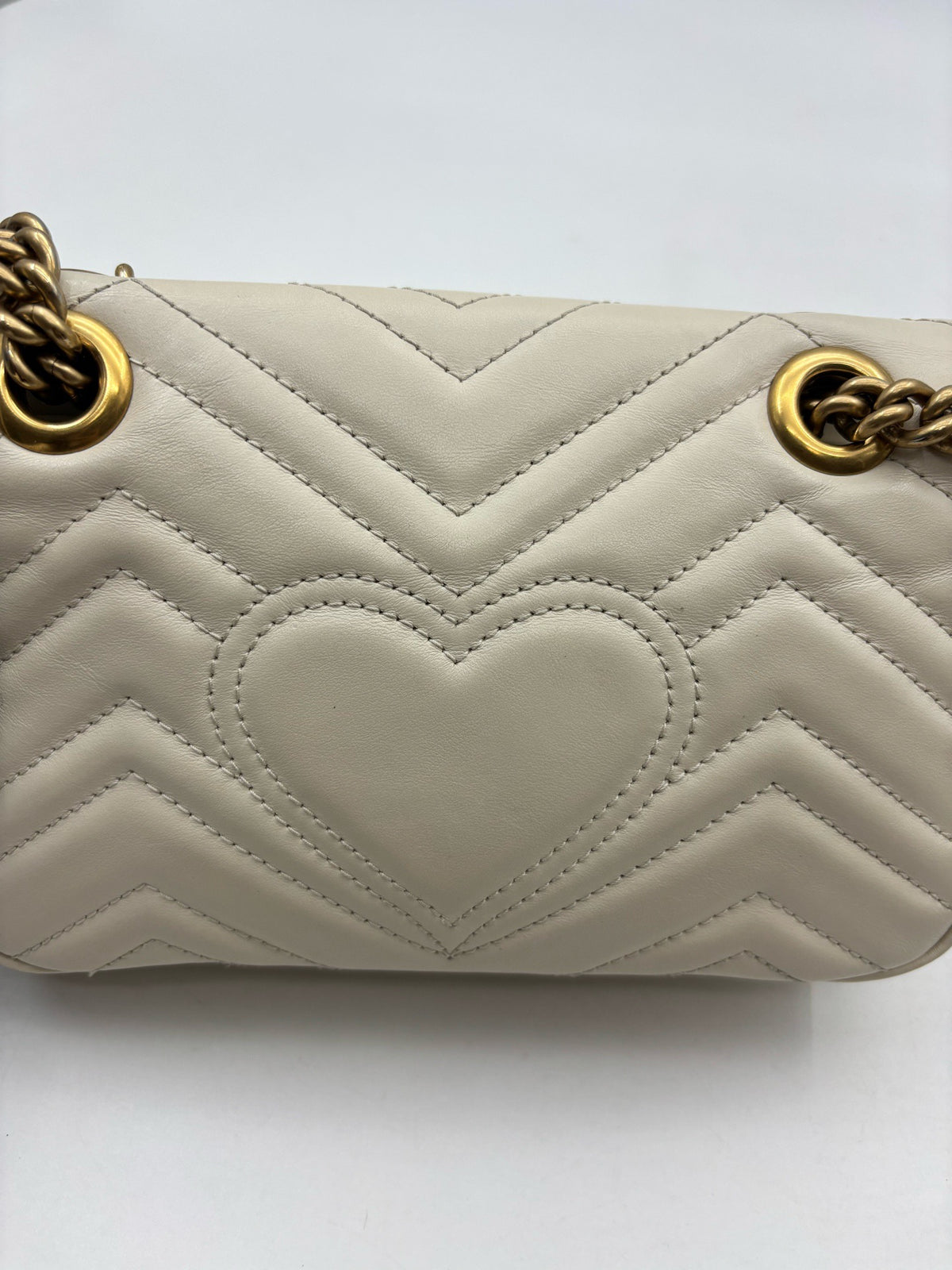 Gucci - GG Marmont 22 - Leather - White - (mini)