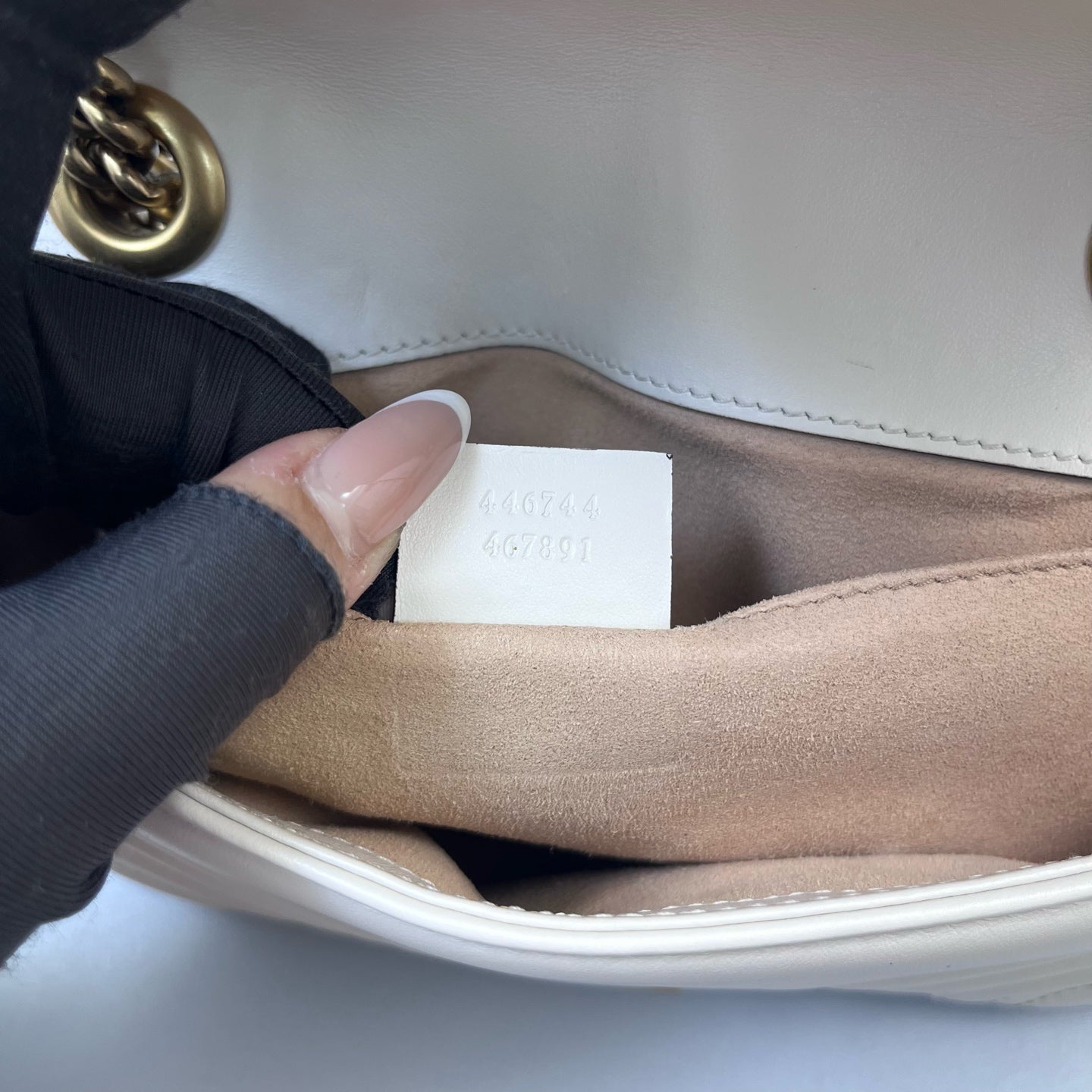 Gucci - GG Marmont 22 - Matelassé leather - White with Gold-Tone Hardware - (small)