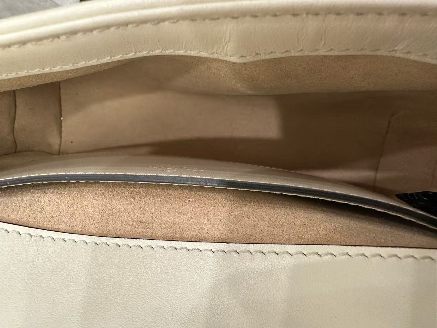 Gucci - GG Marmont 22 Shoulder Bag - Leather - White - (mini)