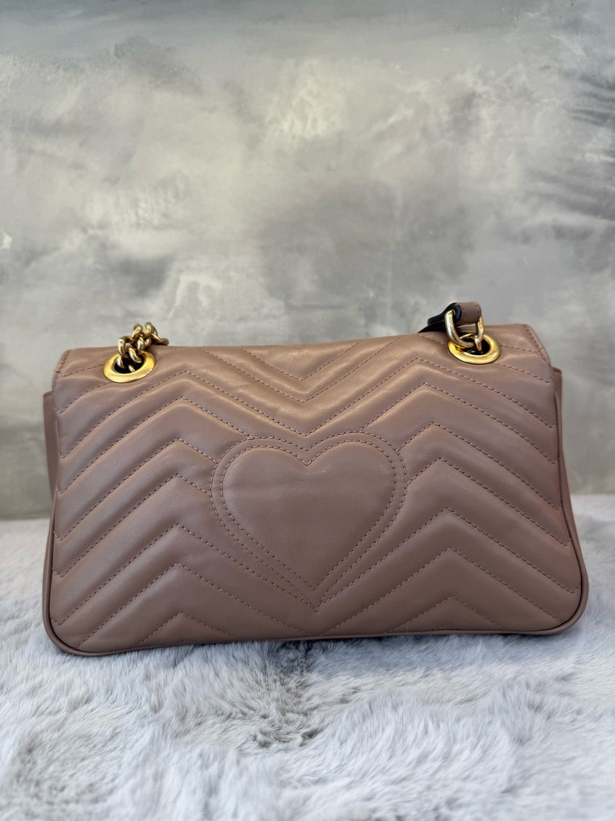 Gucci - GG Marmont 26 - Leather - Brown - (medium)