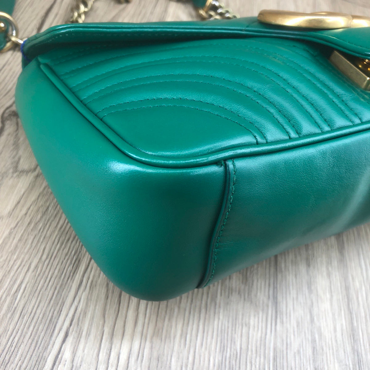 Gucci - GG Marmont 26 - Leather - Green - (medium)