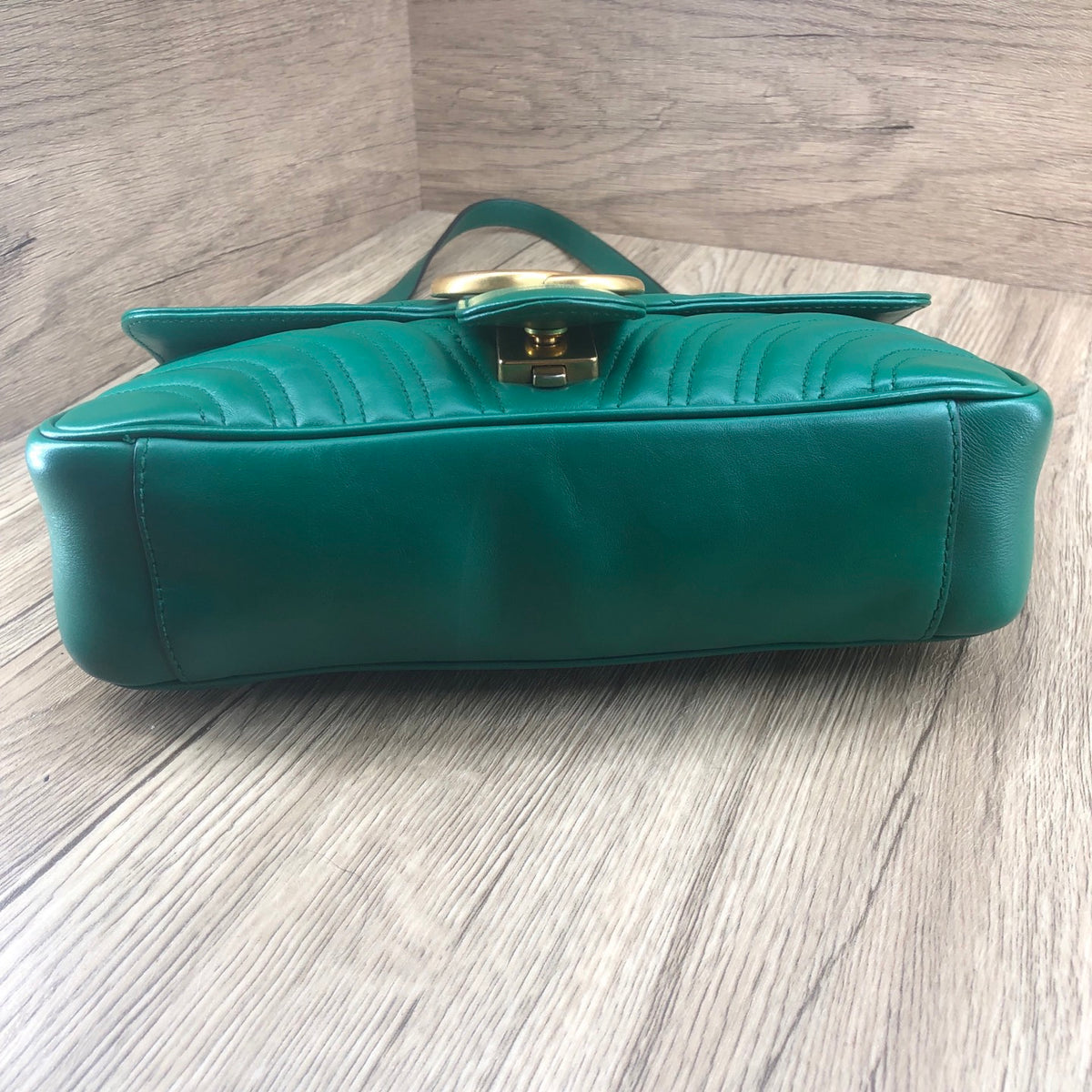Gucci - GG Marmont 26 - Leather - Green - (medium)