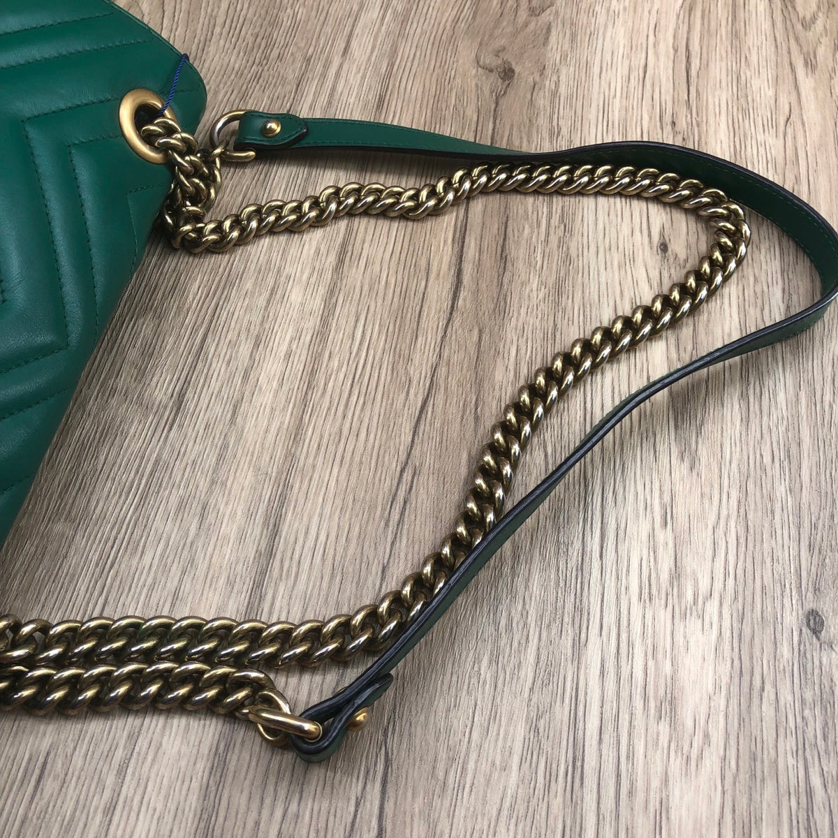 Gucci - GG Marmont 26 - Leather - Green - (medium)