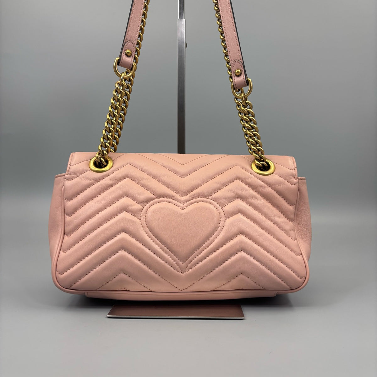 Gucci - GG Marmont 26 - Leather - Pink - (medium)