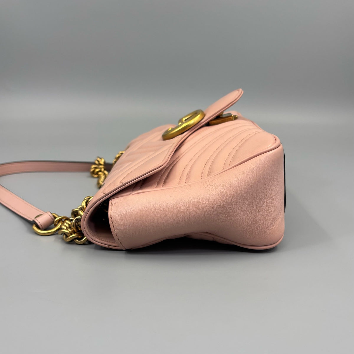 Gucci - GG Marmont 26 - Leather - Pink - (medium)