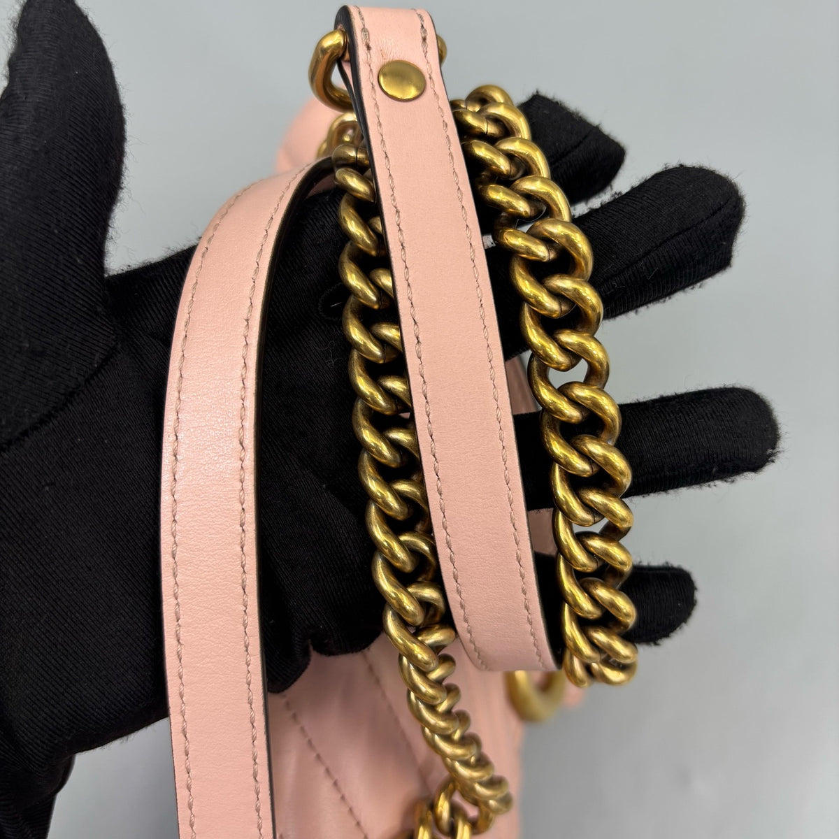 Gucci - GG Marmont 26 - Leather - Pink - (medium)