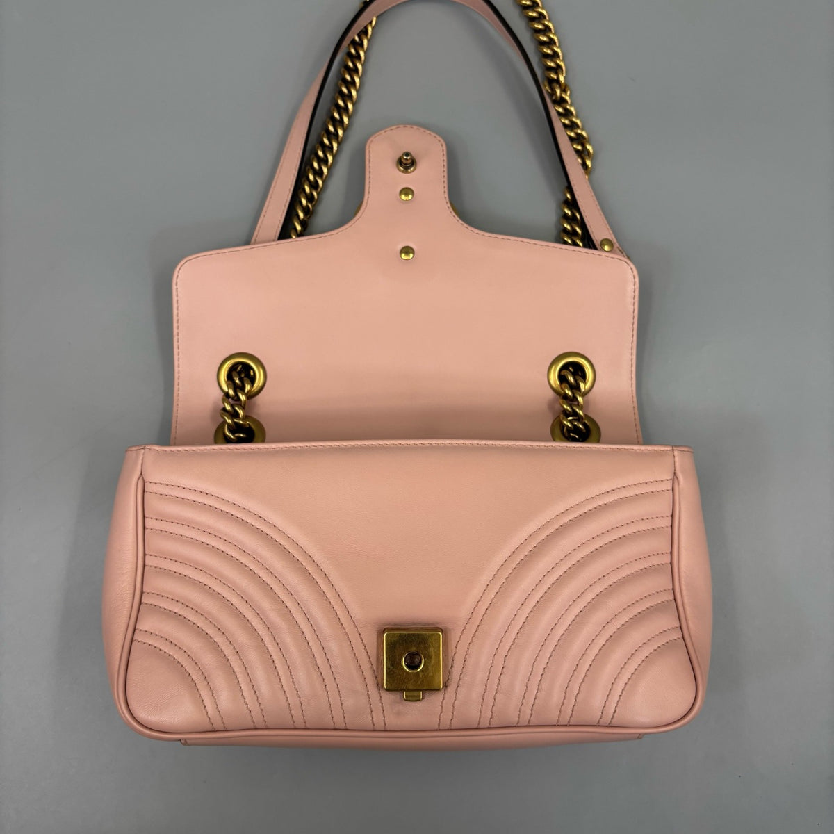 Gucci - GG Marmont 26 - Leather - Pink - (medium)