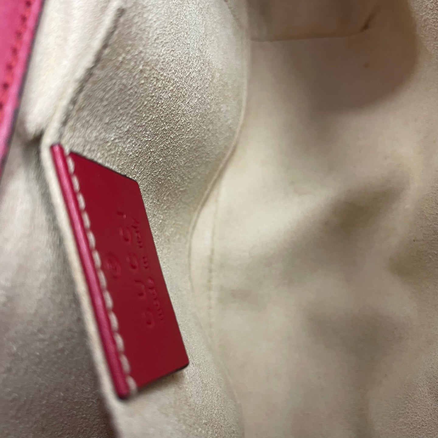 Gucci - GG Marmont - Leather - Red
