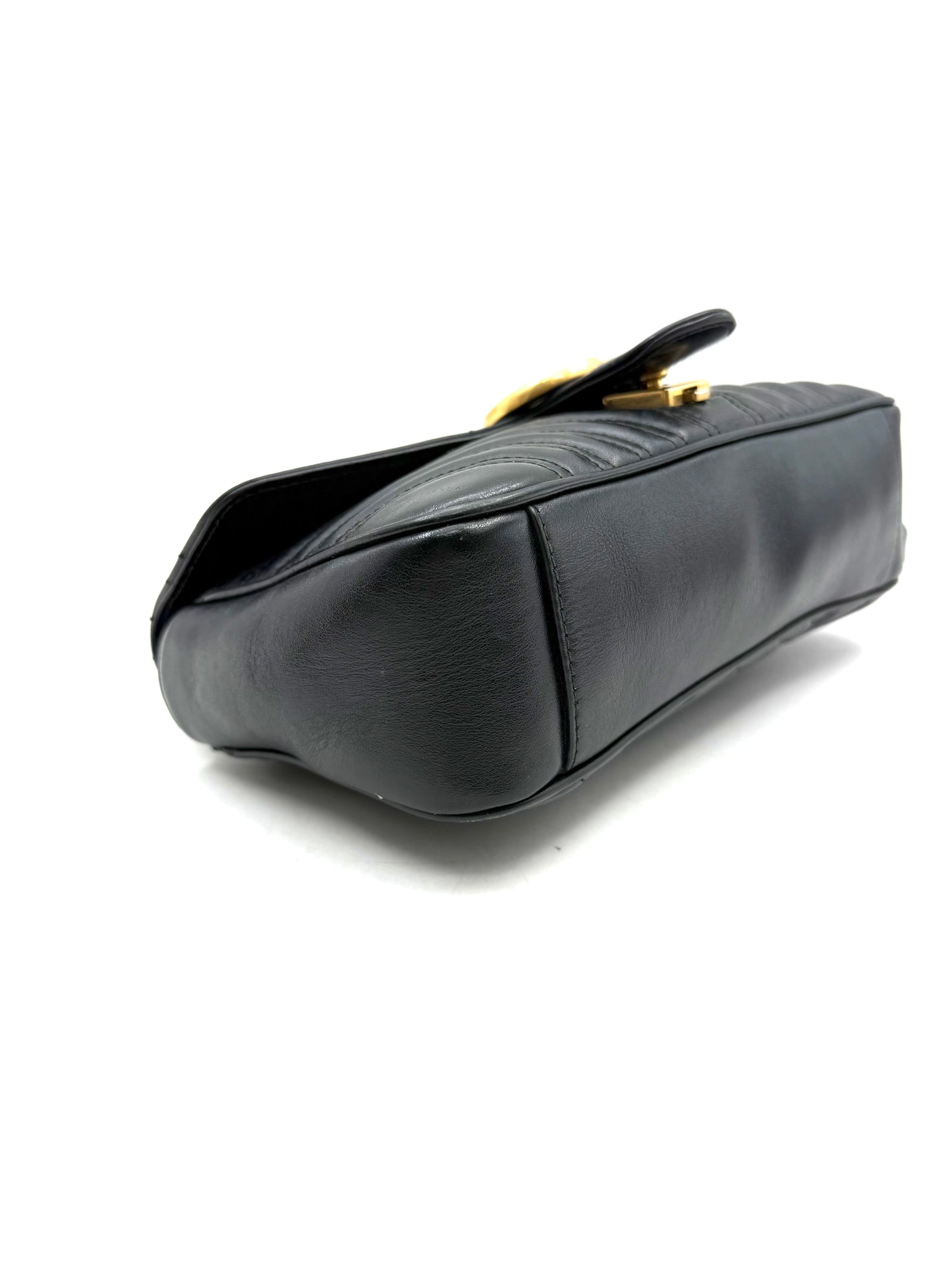 Gucci - GG Marmont - Leather - Black