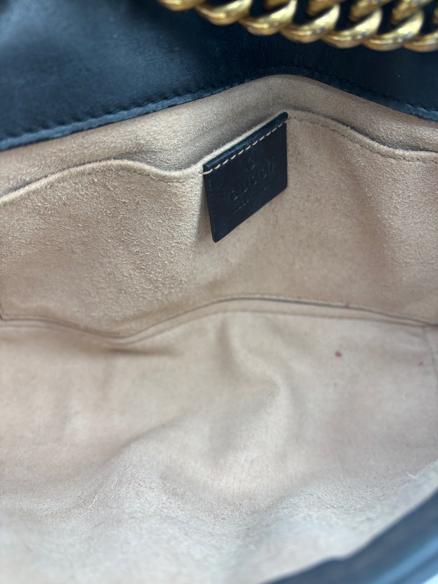 Gucci - GG Marmont - Leather - Black