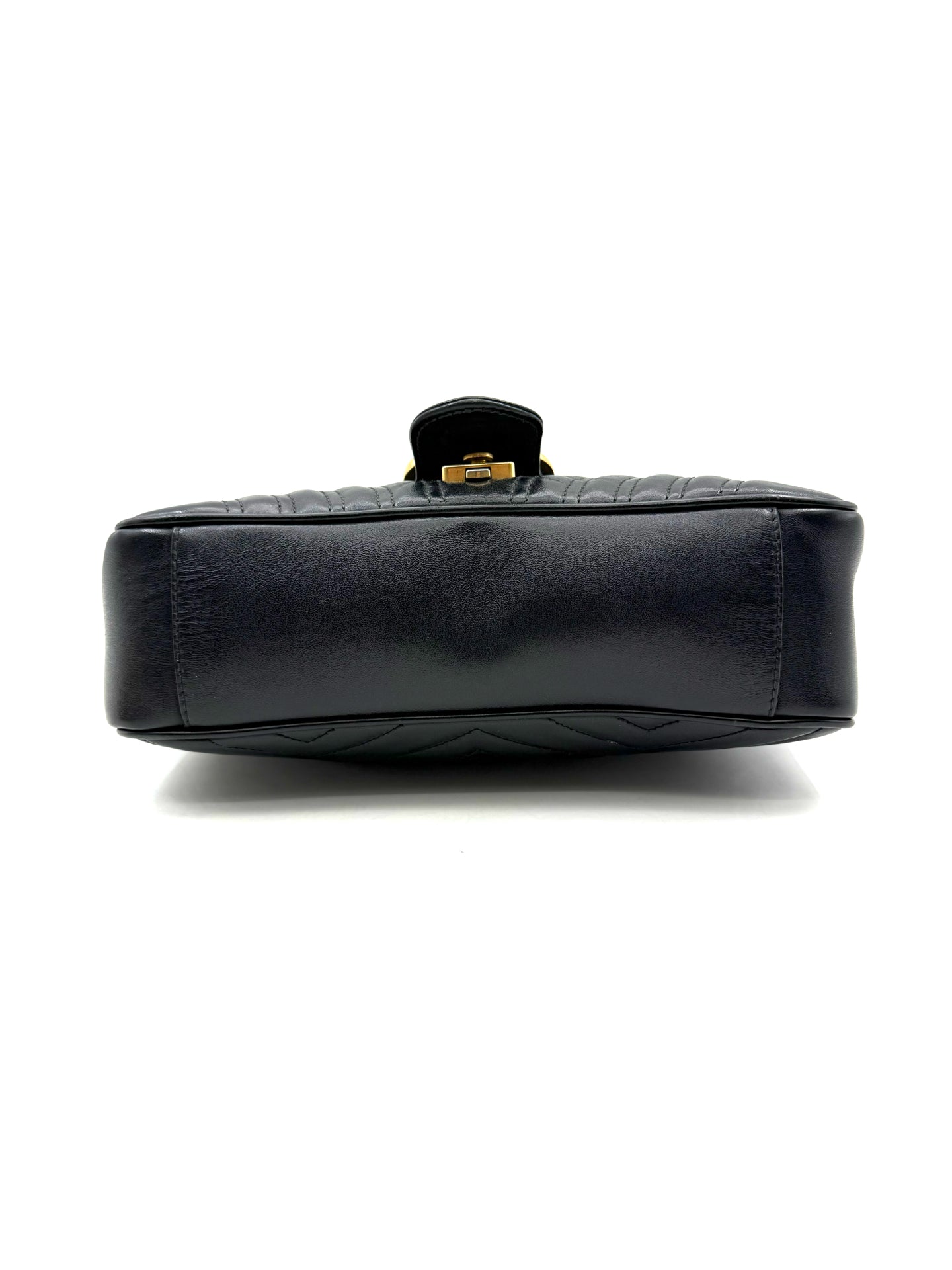 Gucci - GG Marmont - Leather - Black