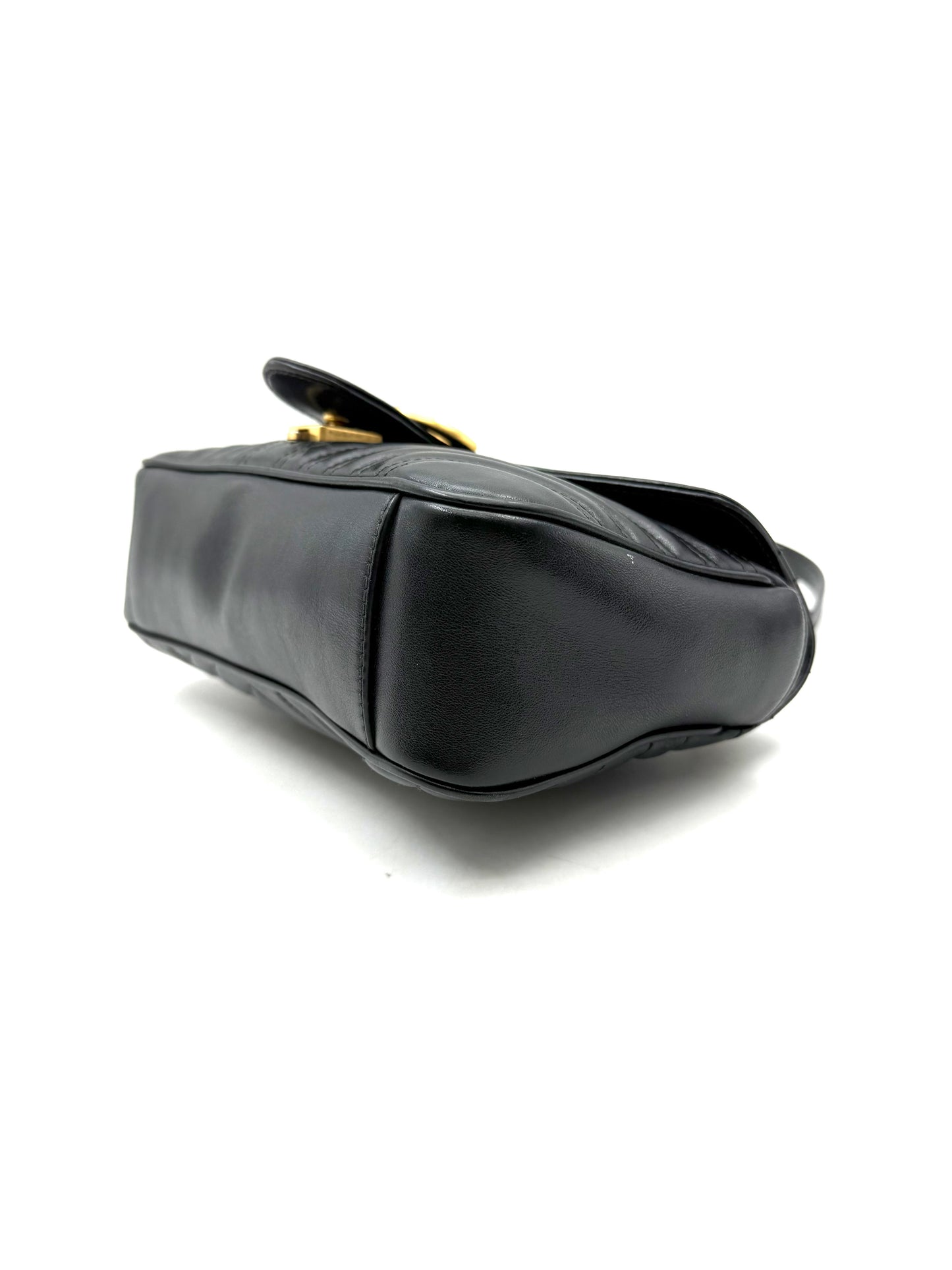 Gucci - GG Marmont - Leather - Black