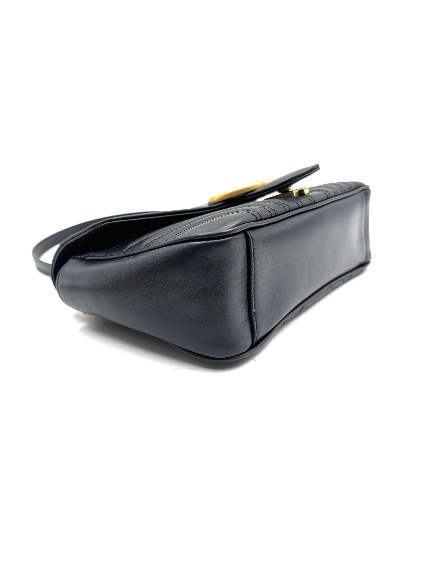 Gucci - GG Marmont - Leather - Black