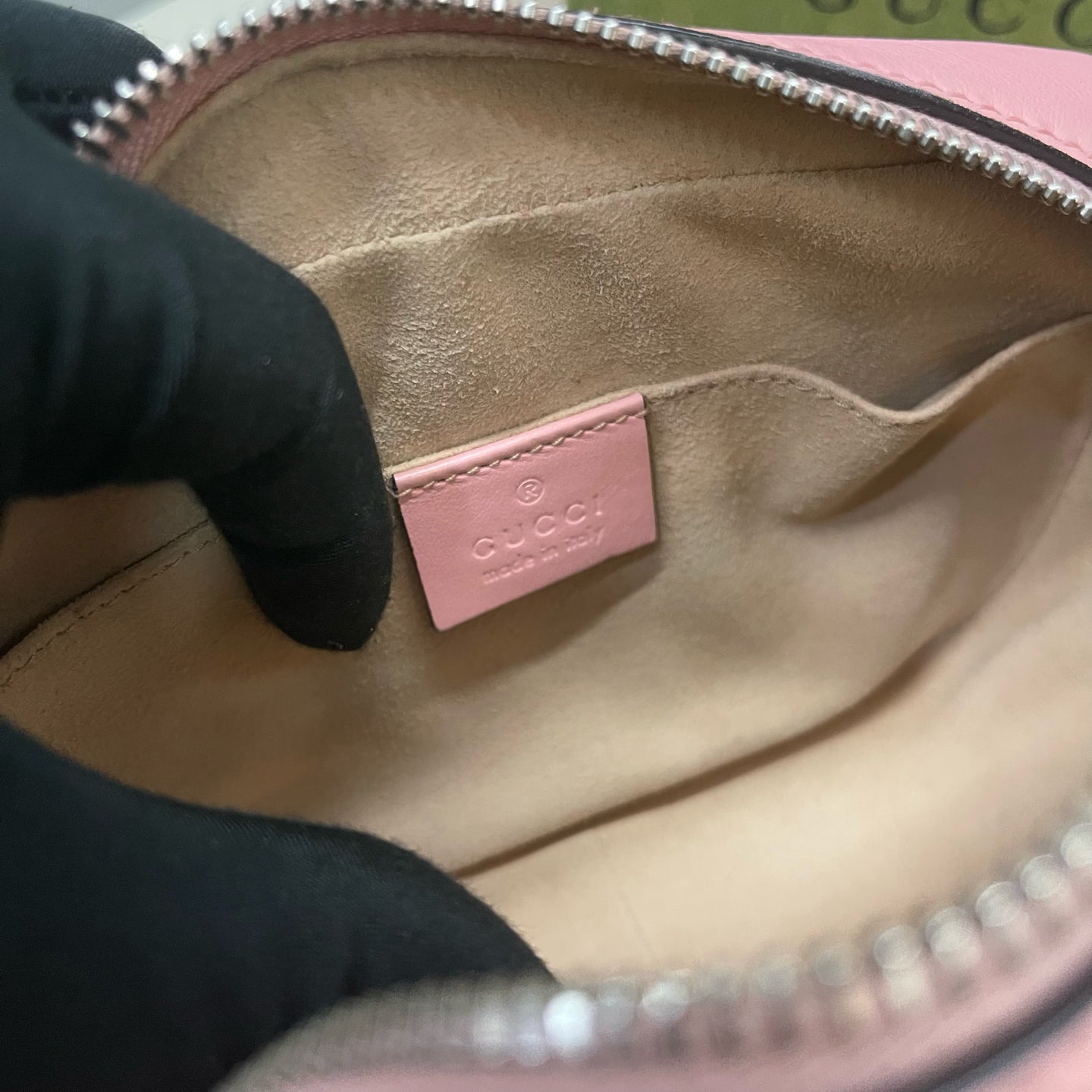 Gucci - GG Marmont Camera Bag - Leather - Pink - (mini)