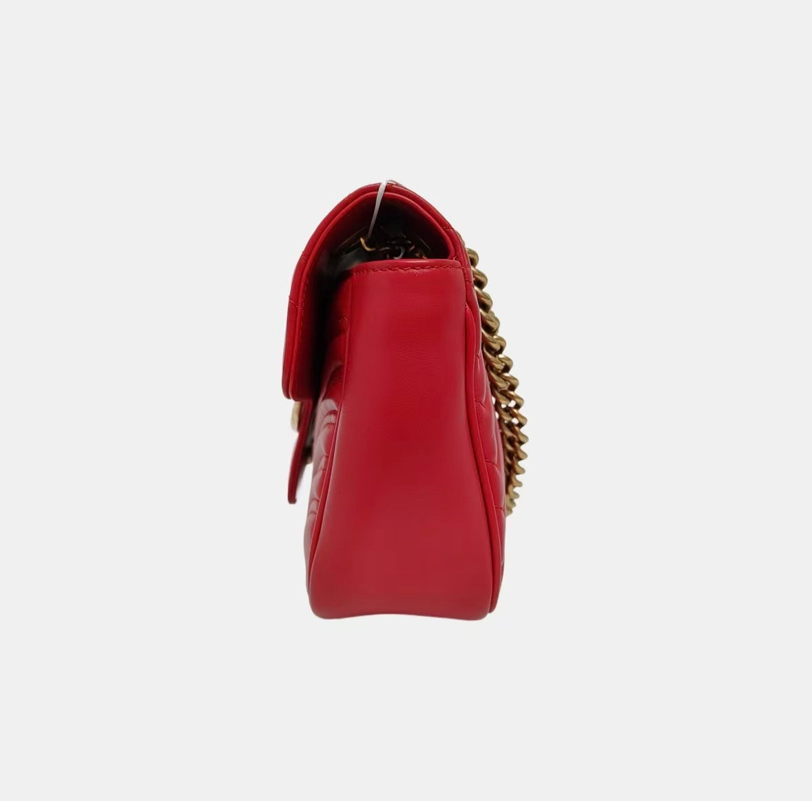 Gucci - GG Marmont - Cowhide leather - Red - (Medium)