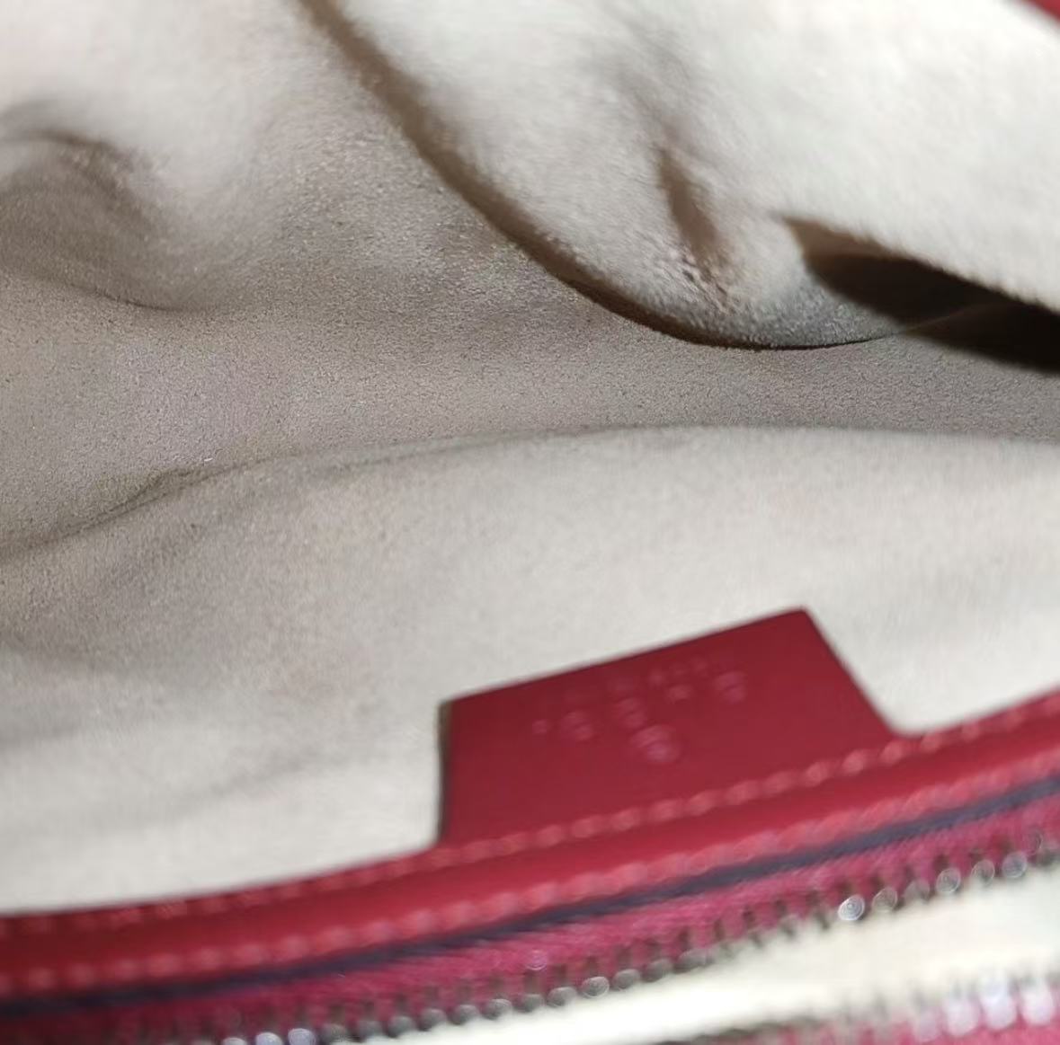 Gucci - GG Marmont - Cowhide leather - Red - (Medium)