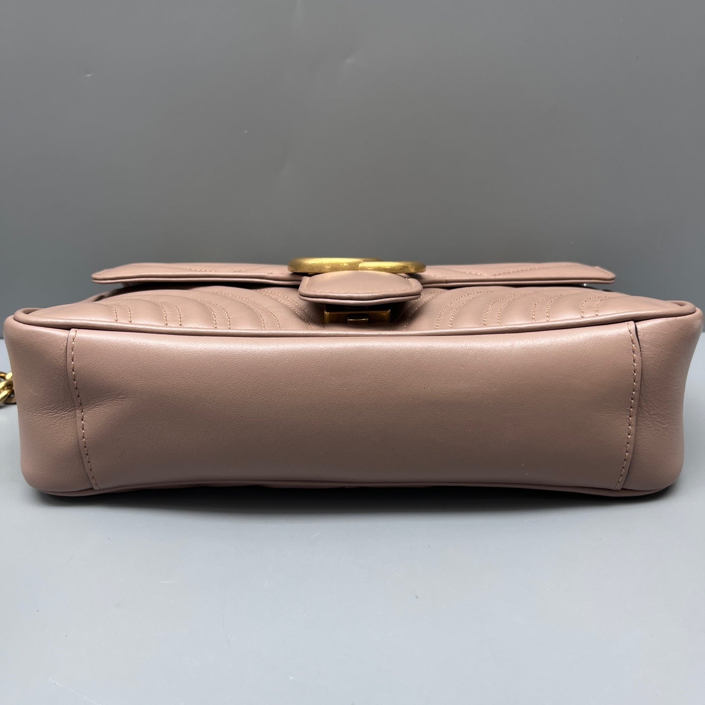 Gucci - GG Marmont - Leather - Beige - (medium)