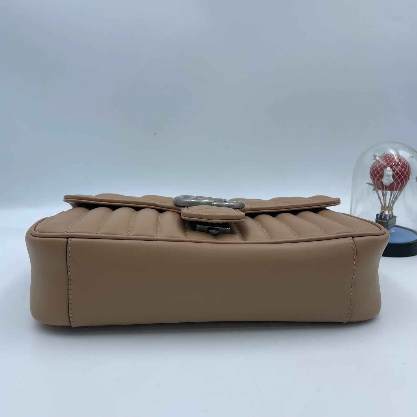 Gucci - GG Marmont - Leather - Beige - (medium)