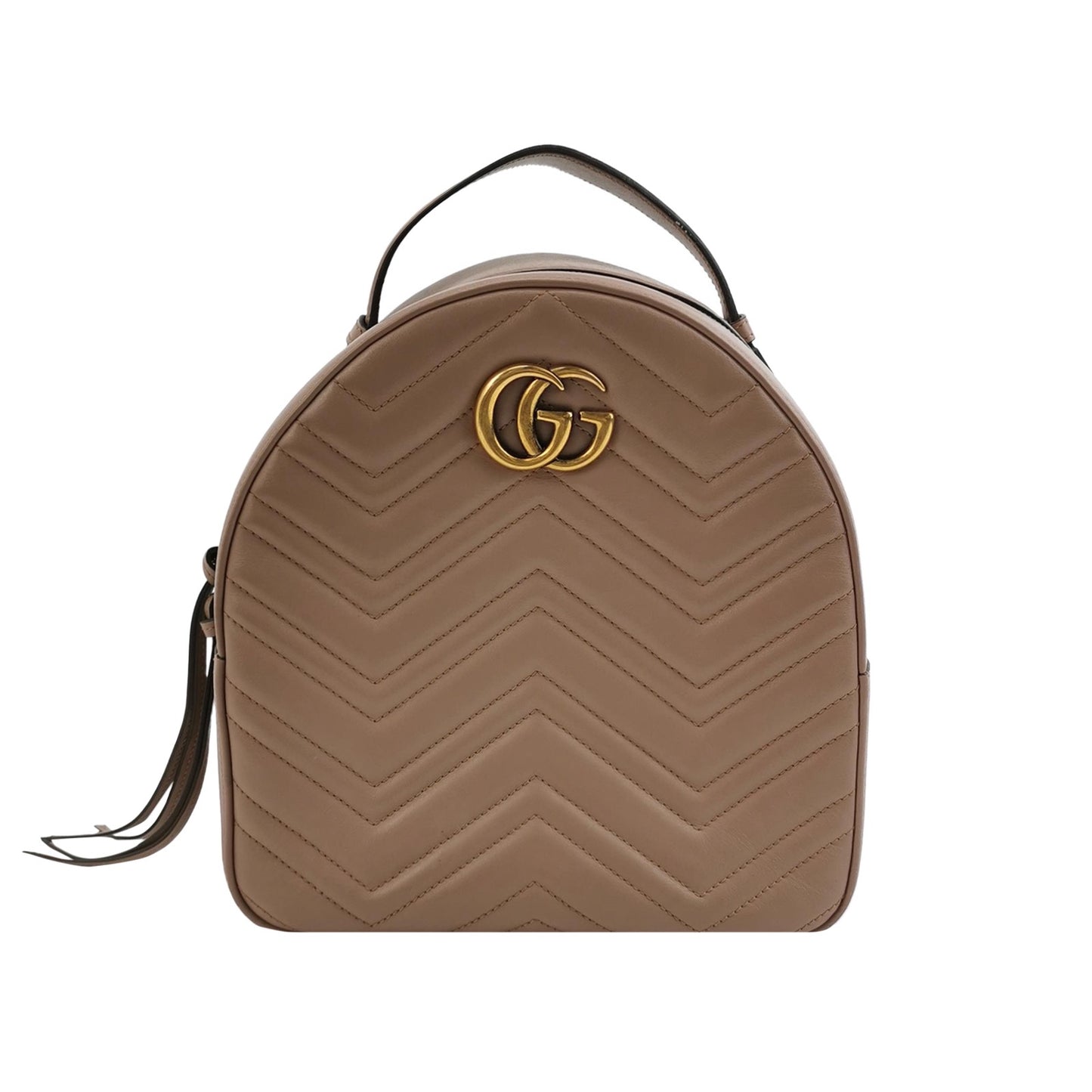 Gucci - GG Marmont - Leather - Beige - (mini)