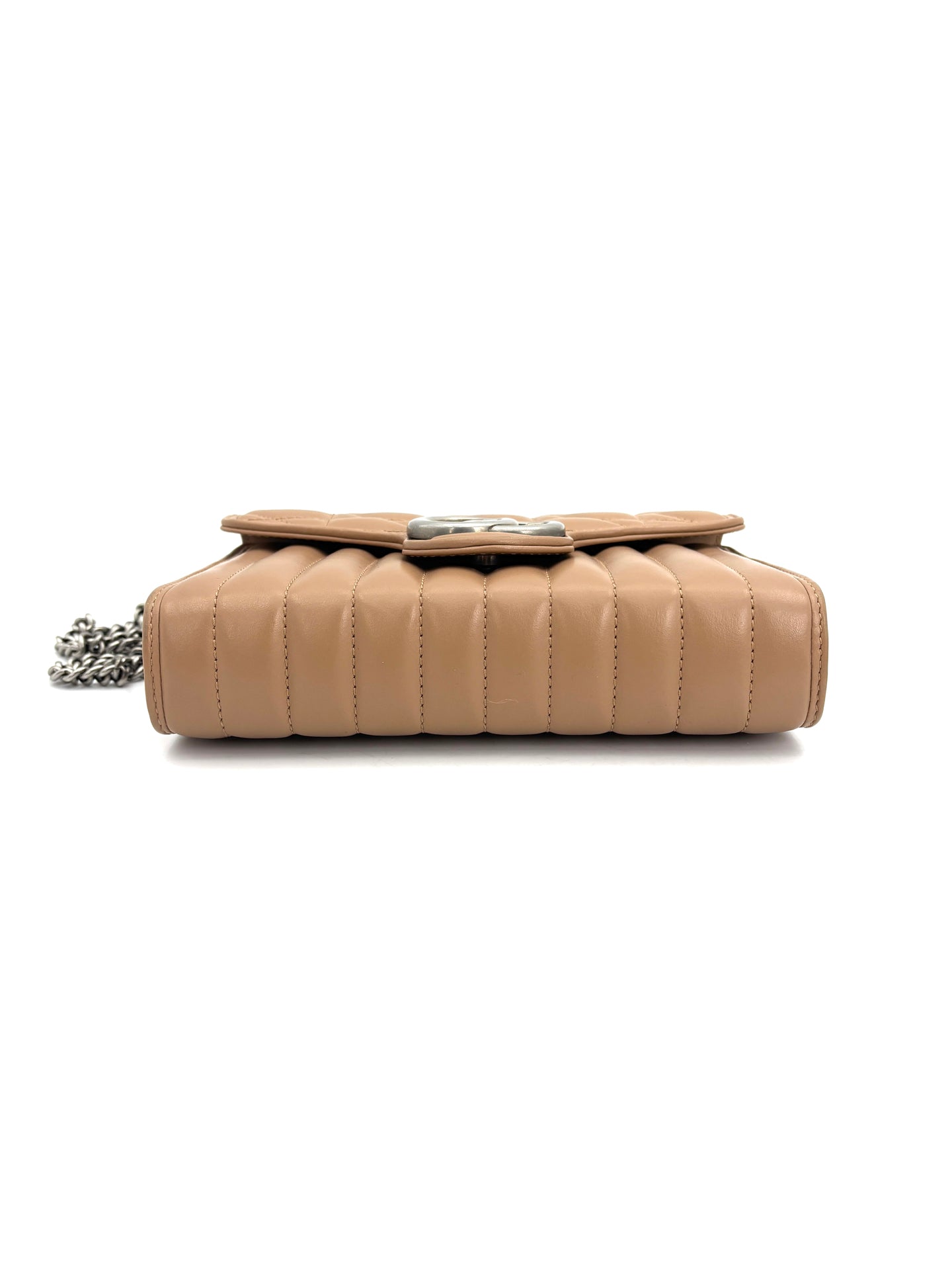 Gucci - GG Marmont - Leather - Beige - (mini)