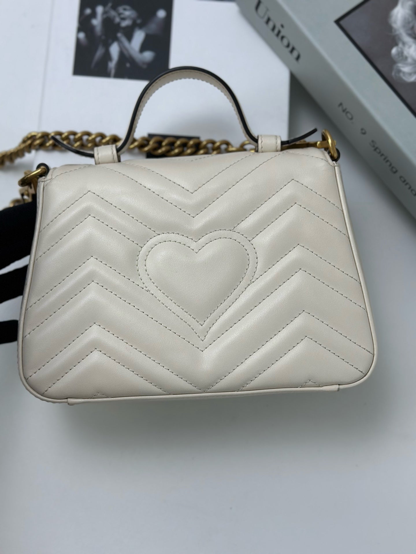 Gucci - GG Marmont - Leather - Beige - (mini)