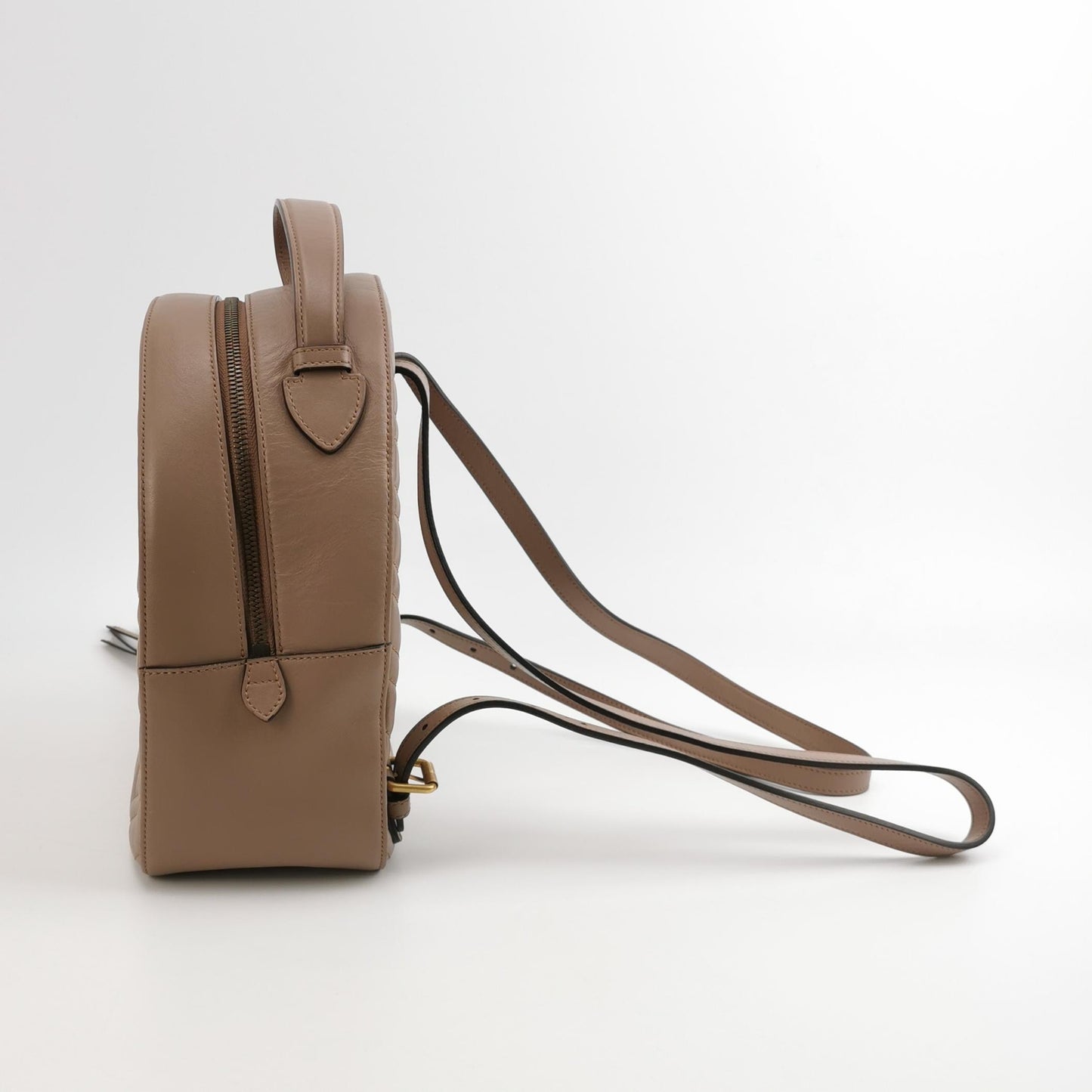 Gucci - GG Marmont - Leather - Beige - (mini)