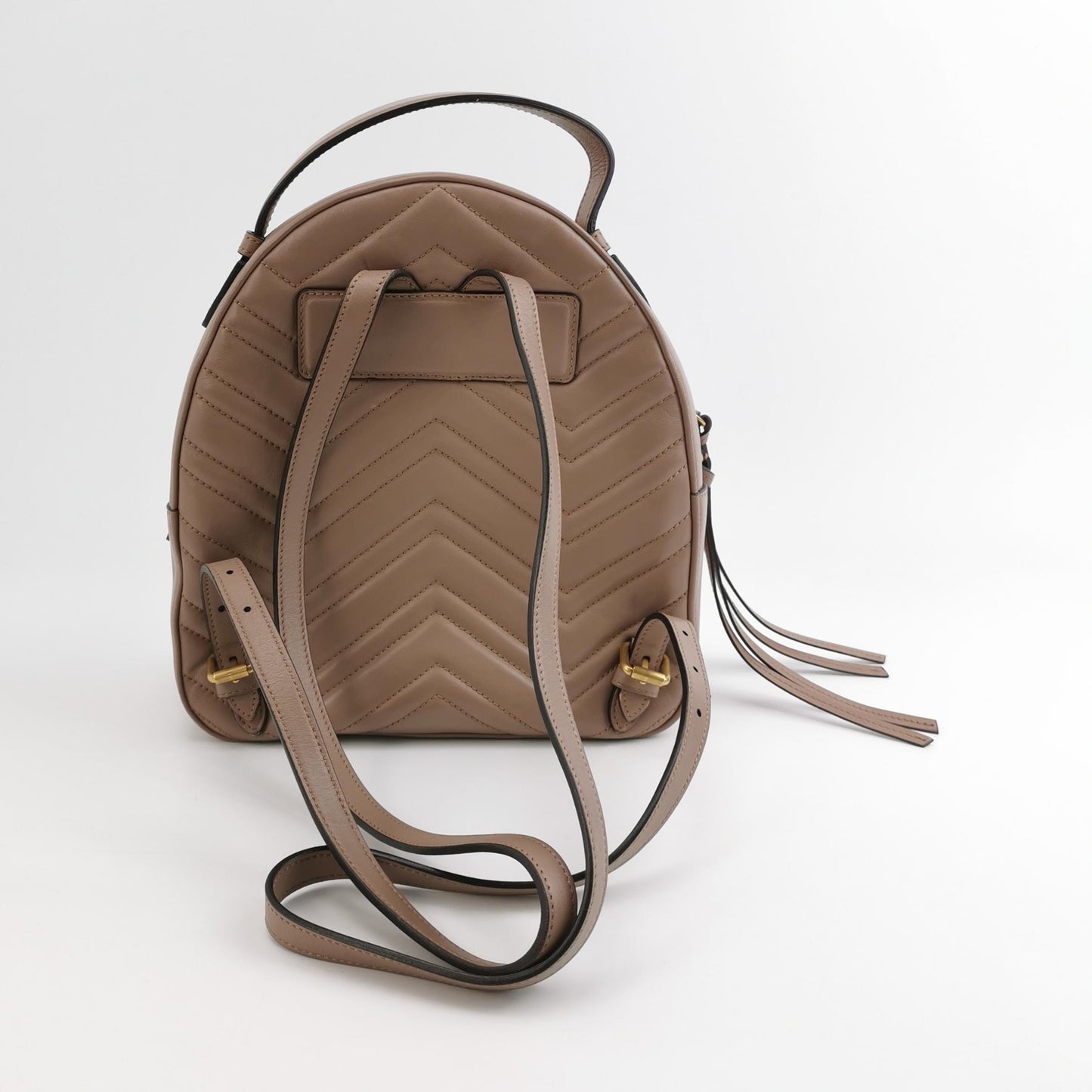 Gucci - GG Marmont - Leather - Beige - (mini)