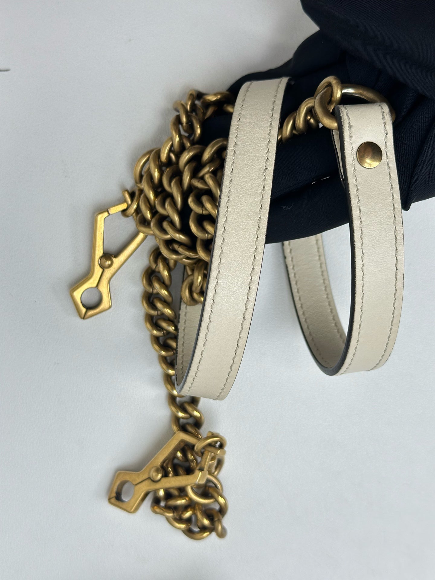 Gucci - GG Marmont - Leather - Beige - (mini)