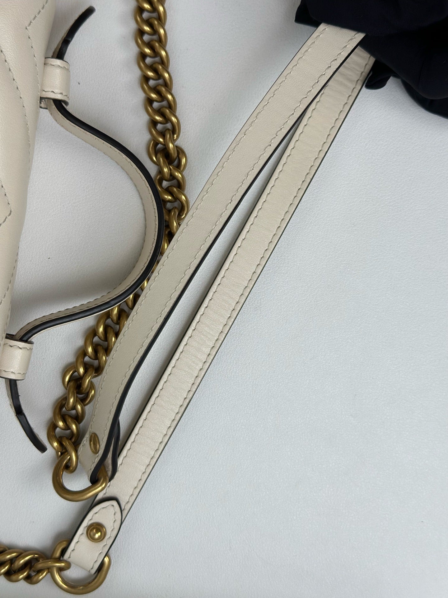 Gucci - GG Marmont - Leather - Beige - (mini)